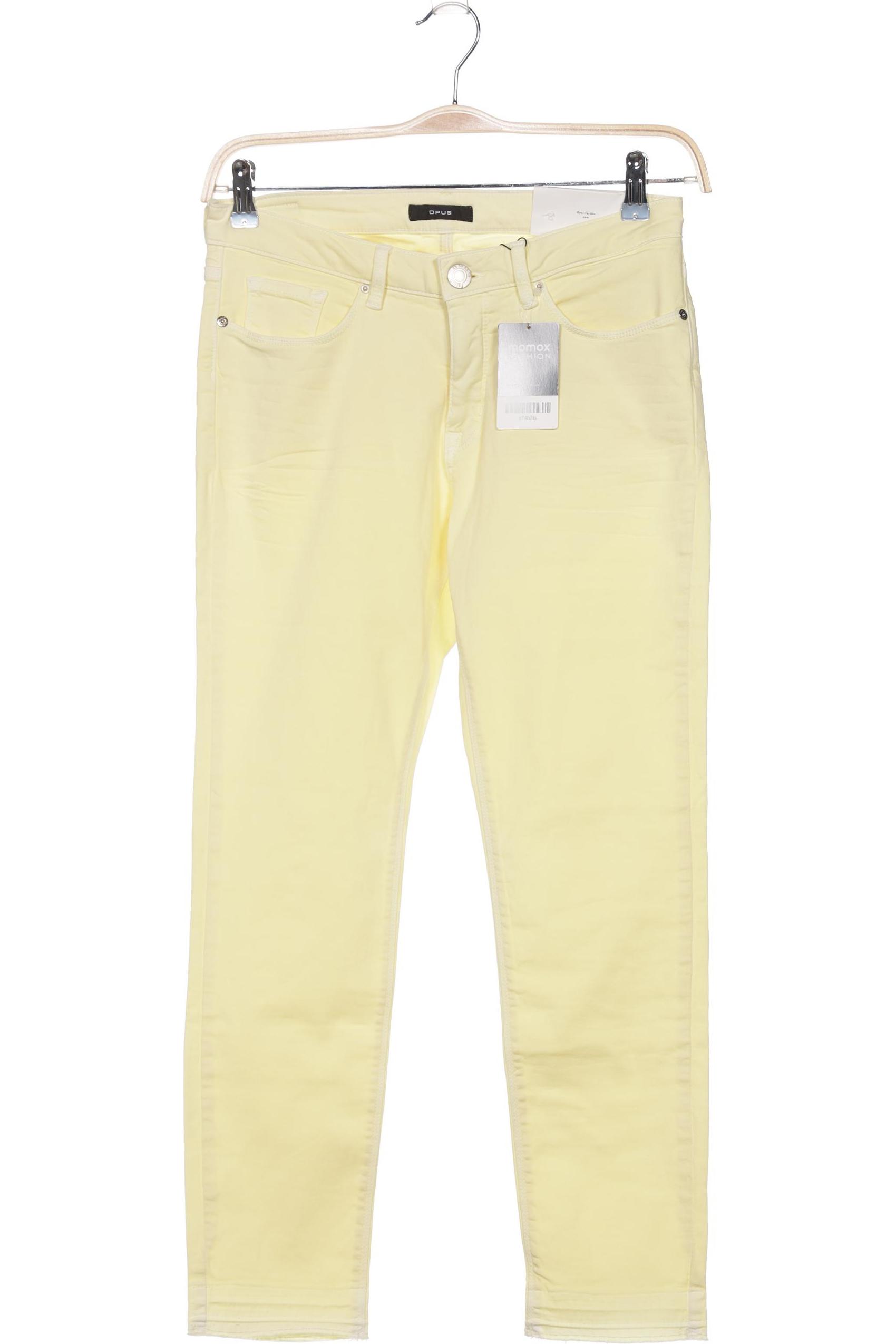 

Opus Damen Jeans, gelb, Gr. 40