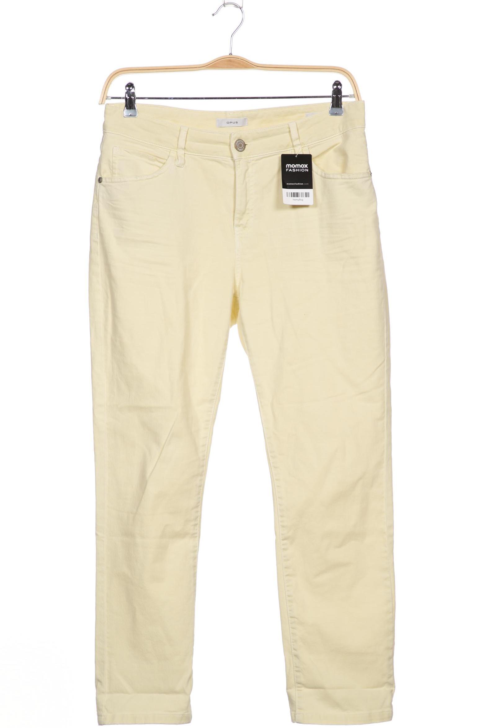 

Opus Damen Jeans, gelb, Gr. 40