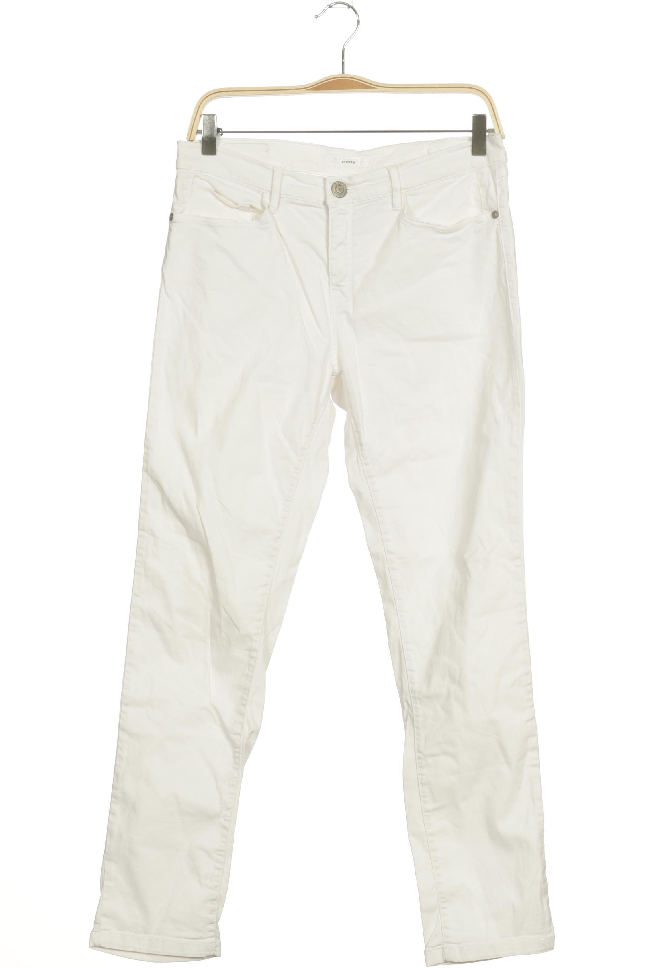 

Opus Damen Jeans, weiß, Gr. 40