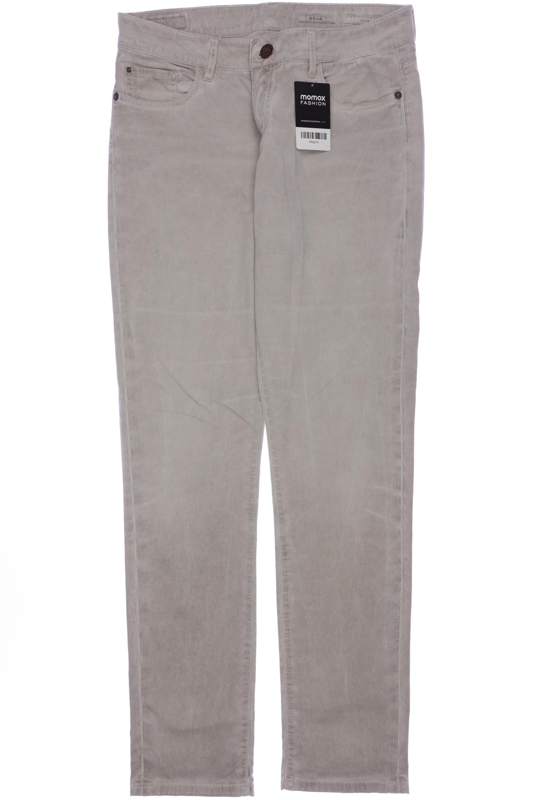 

Opus Damen Jeans, beige, Gr. 42