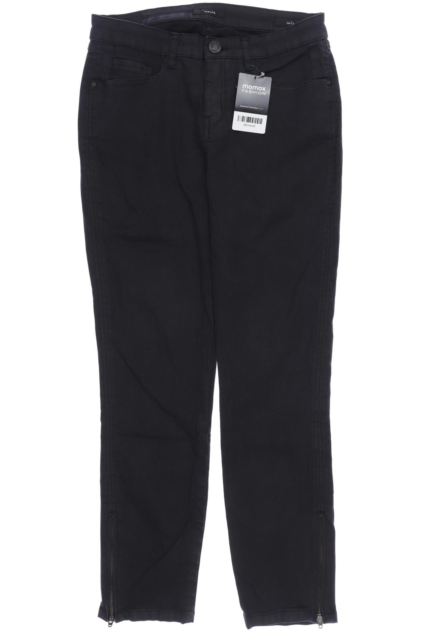 

Opus Damen Jeans, schwarz, Gr. 38