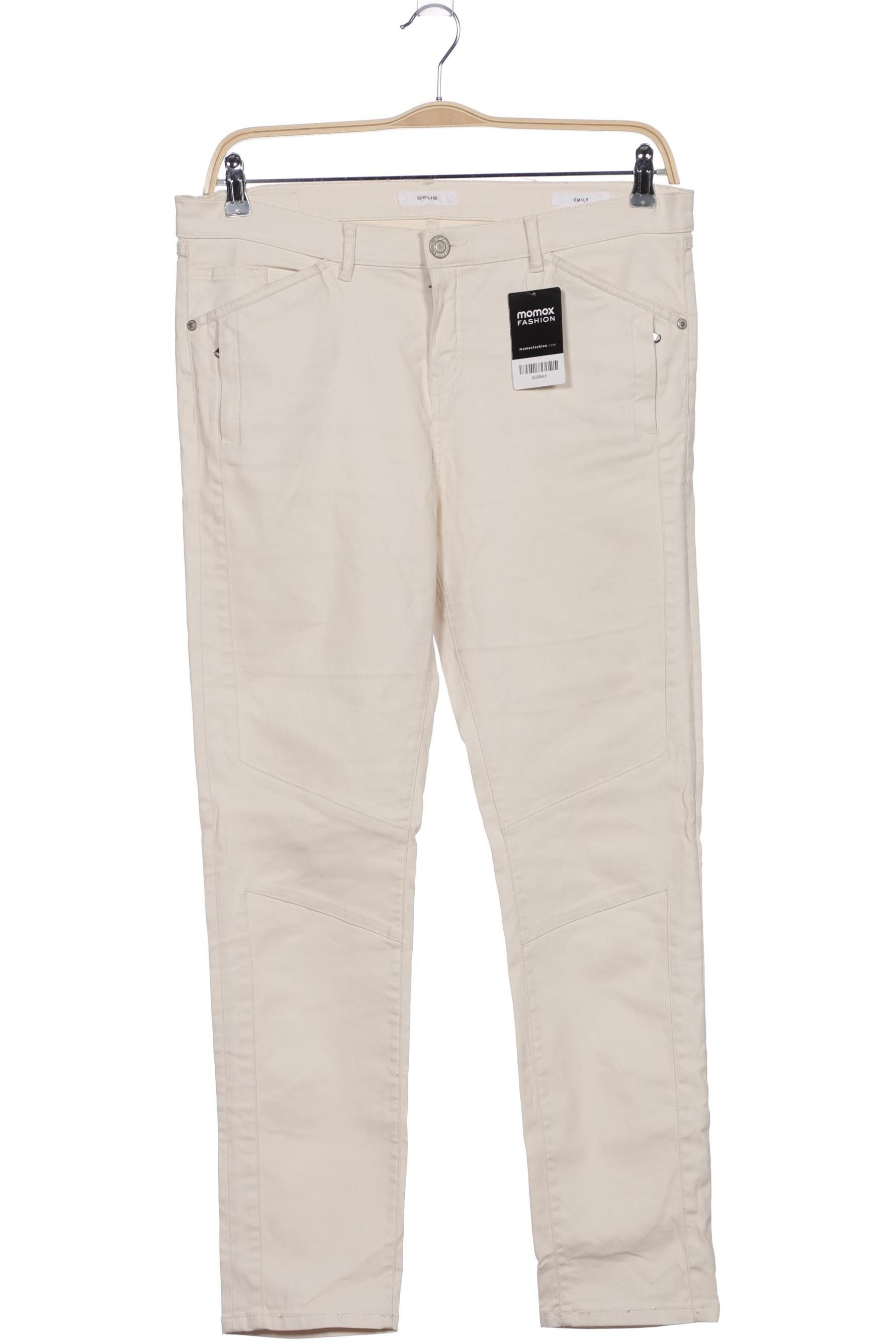 

Opus Damen Jeans, beige, Gr. 44
