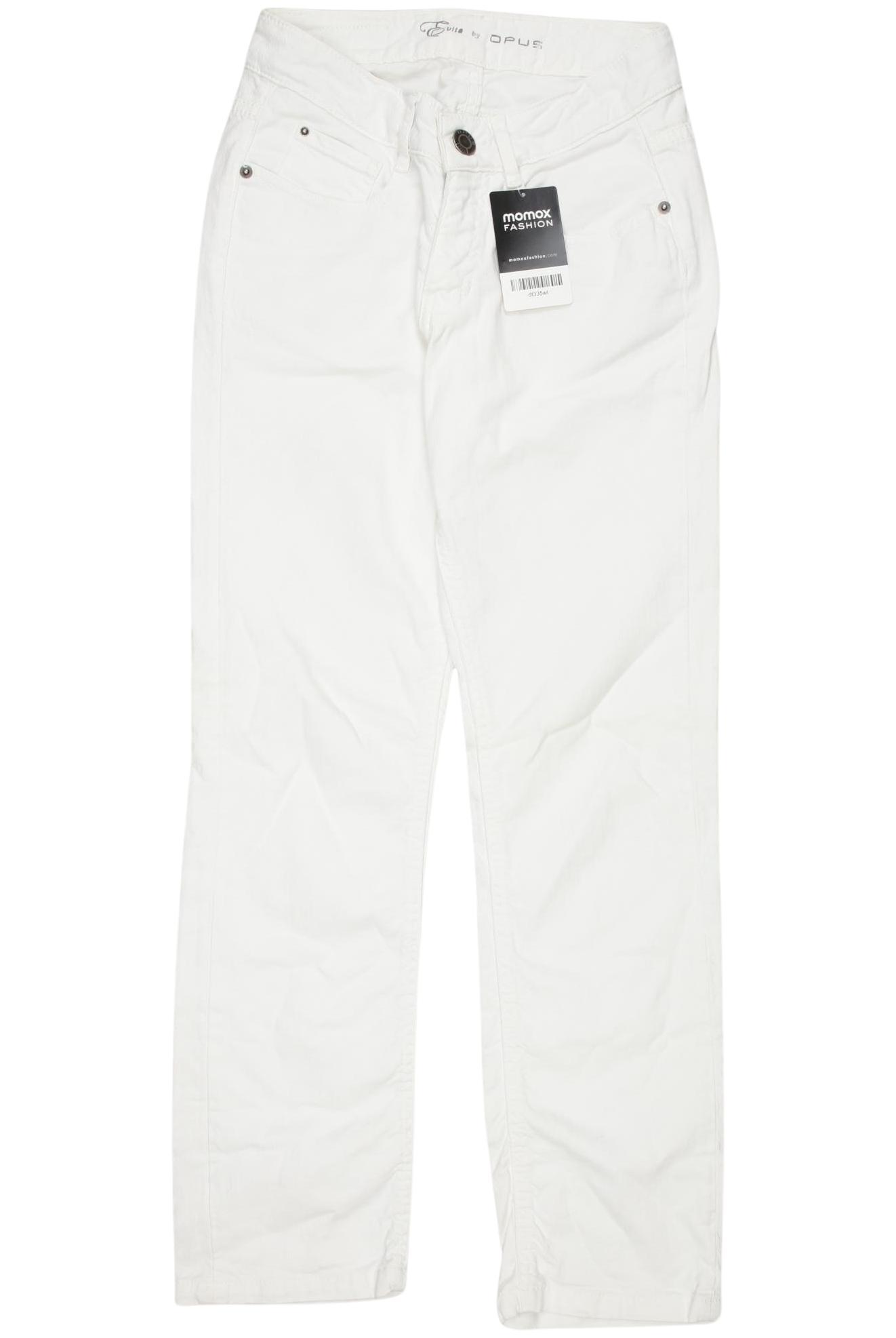 

Opus Damen Jeans, weiß, Gr. 34