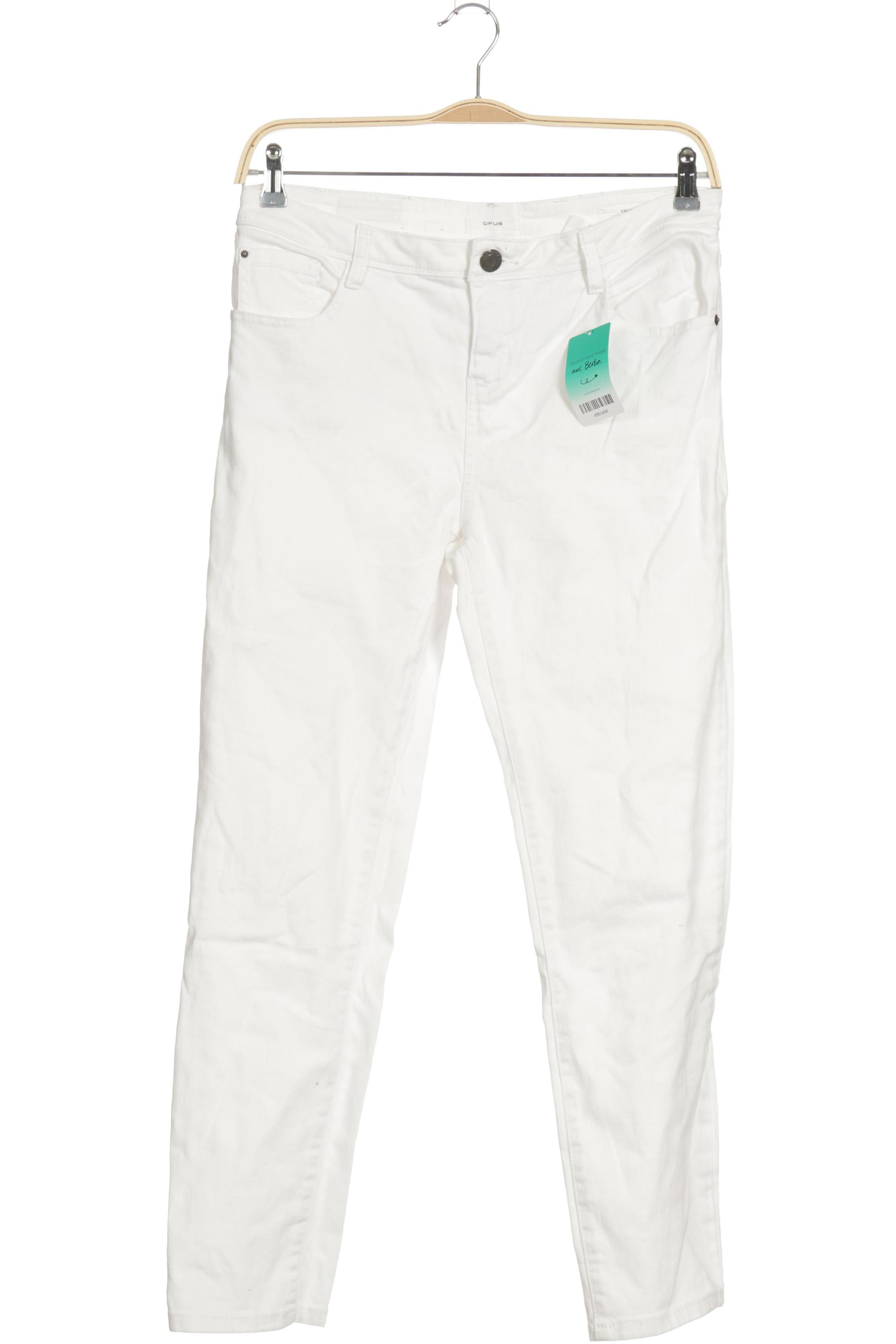 

Opus Damen Jeans, weiß, Gr. 42