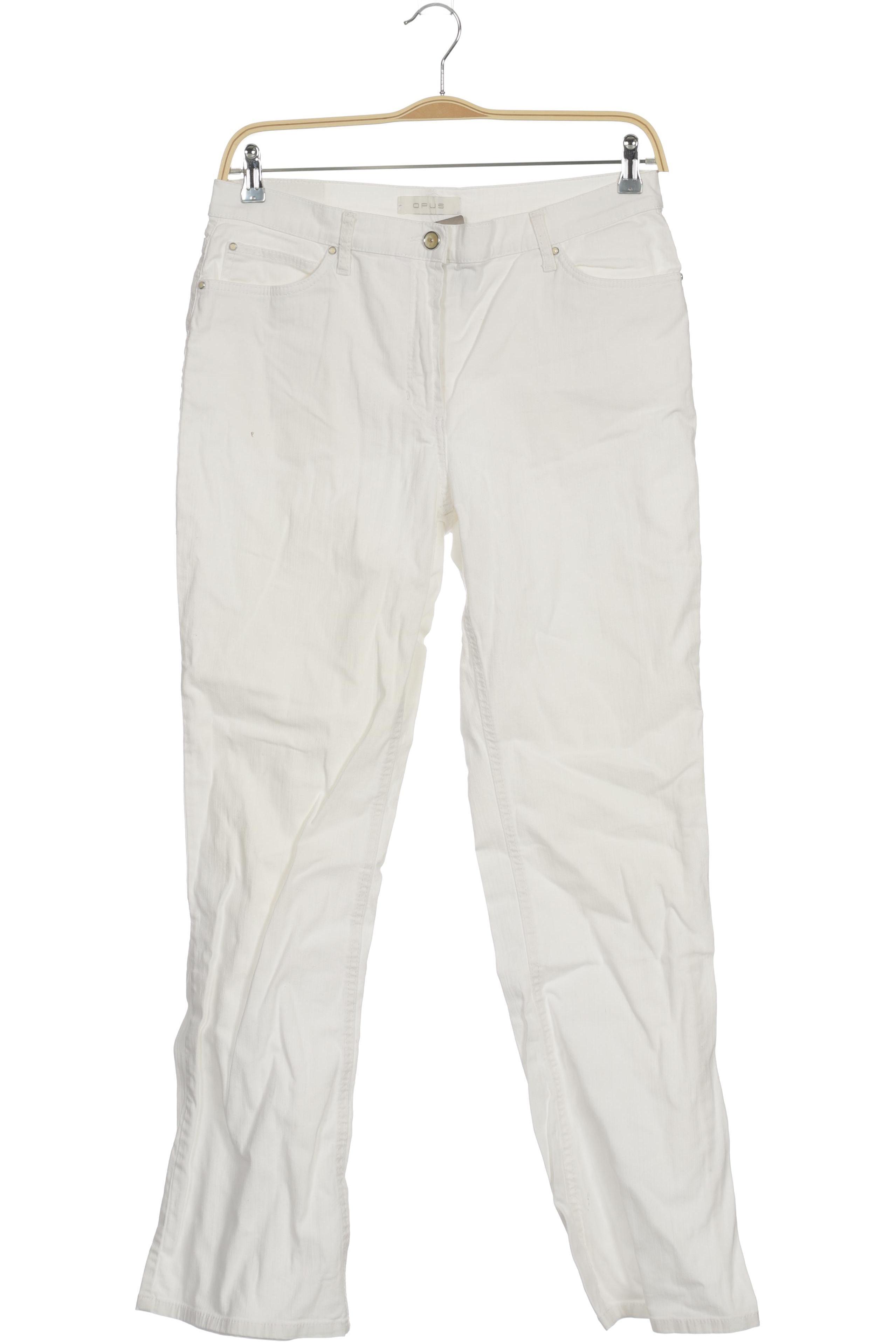 

Opus Damen Jeans, weiß, Gr. 44