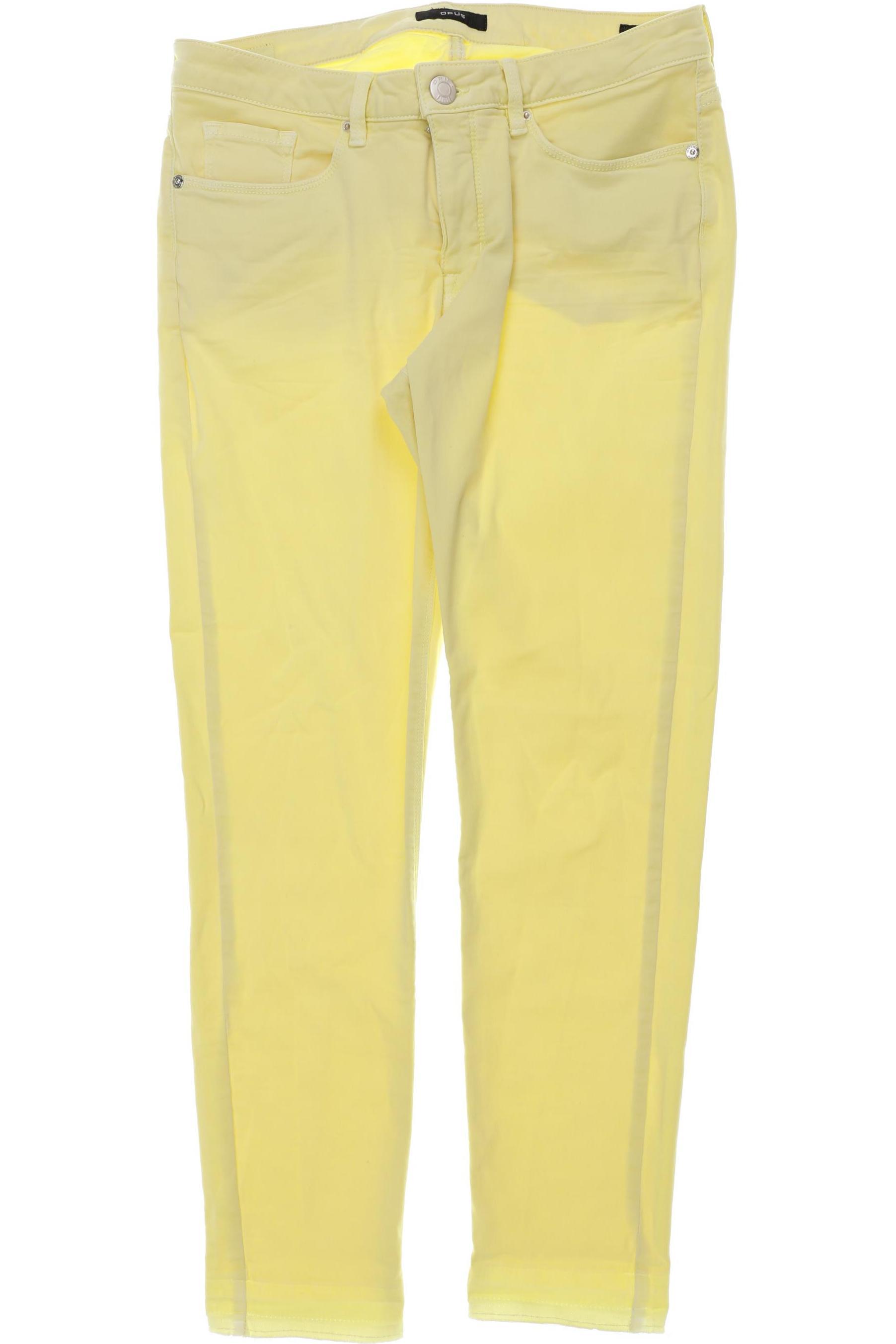 

Opus Damen Jeans, gelb, Gr. 40