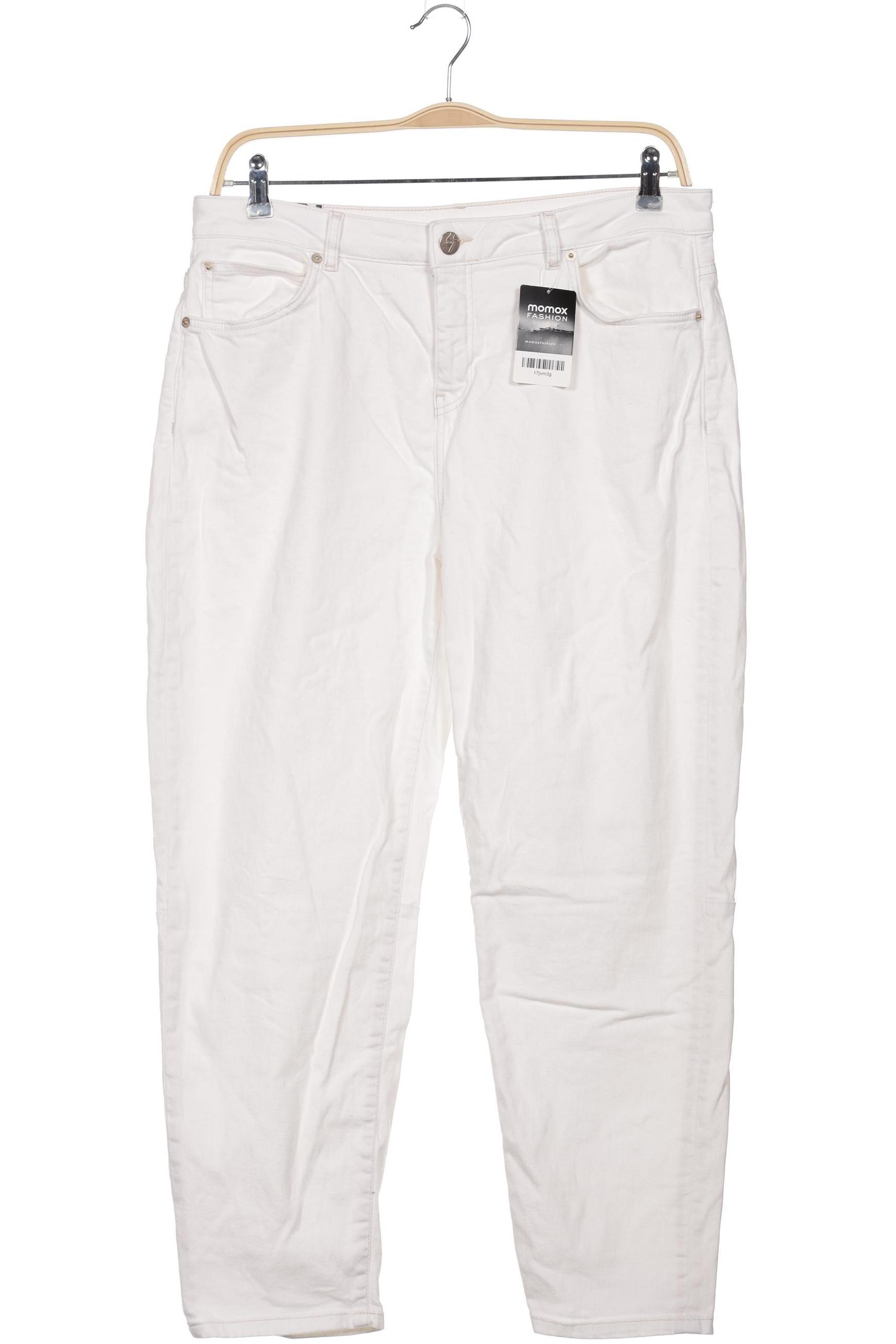 

Opus Damen Jeans, weiß, Gr. 44