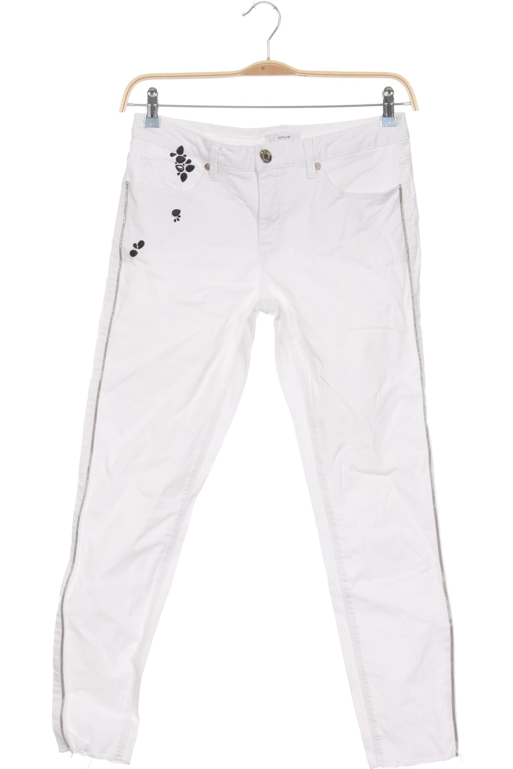 

Opus Damen Jeans, weiß, Gr. 40