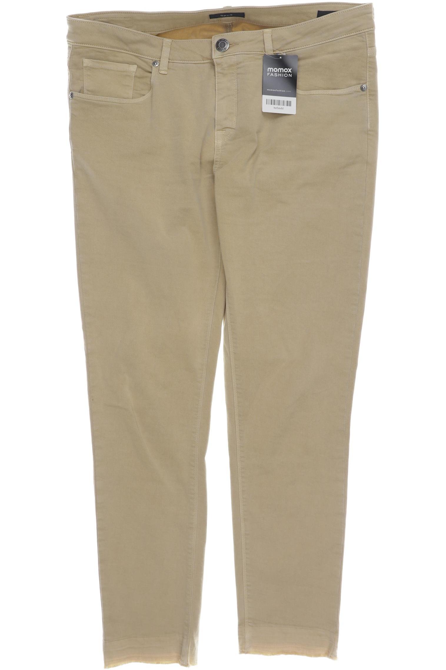 

Opus Damen Jeans, beige, Gr. 42