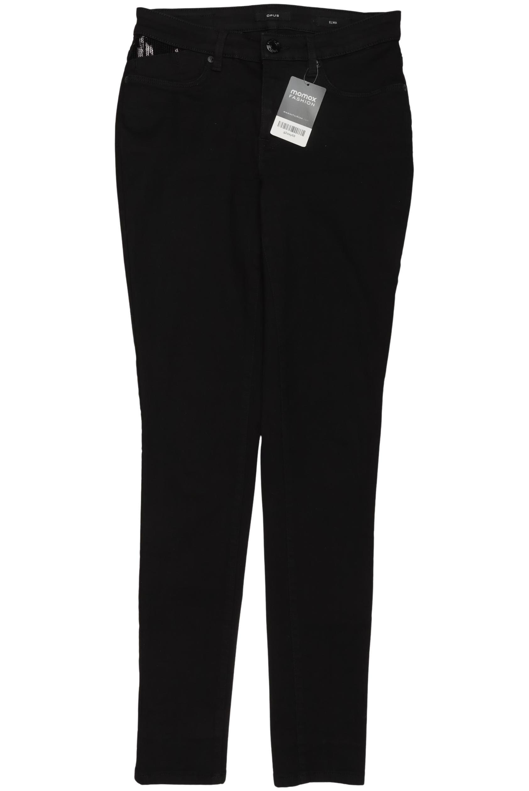 

Opus Damen Jeans, schwarz, Gr. 36
