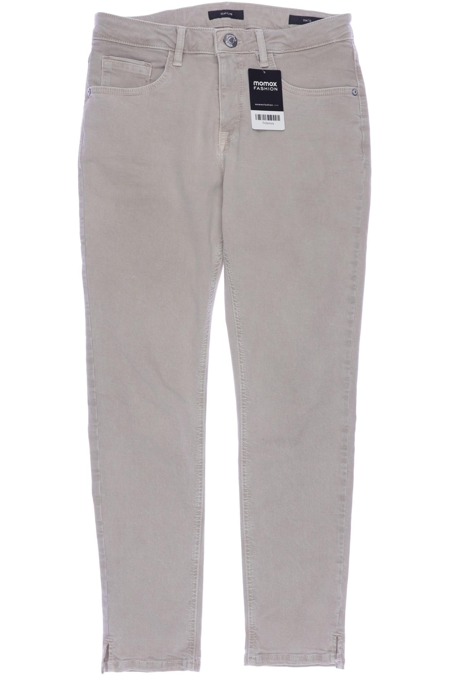 

Opus Damen Jeans, beige, Gr. 40