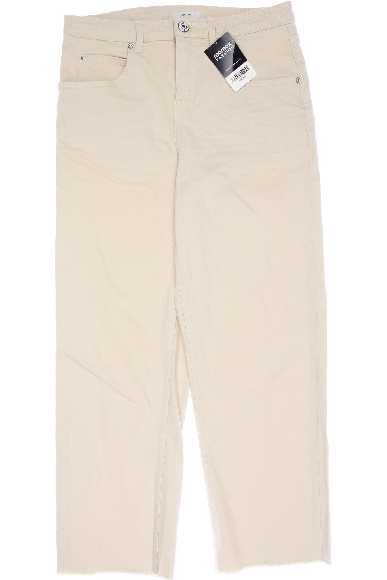 

Opus Damen Jeans, beige, Gr. 38