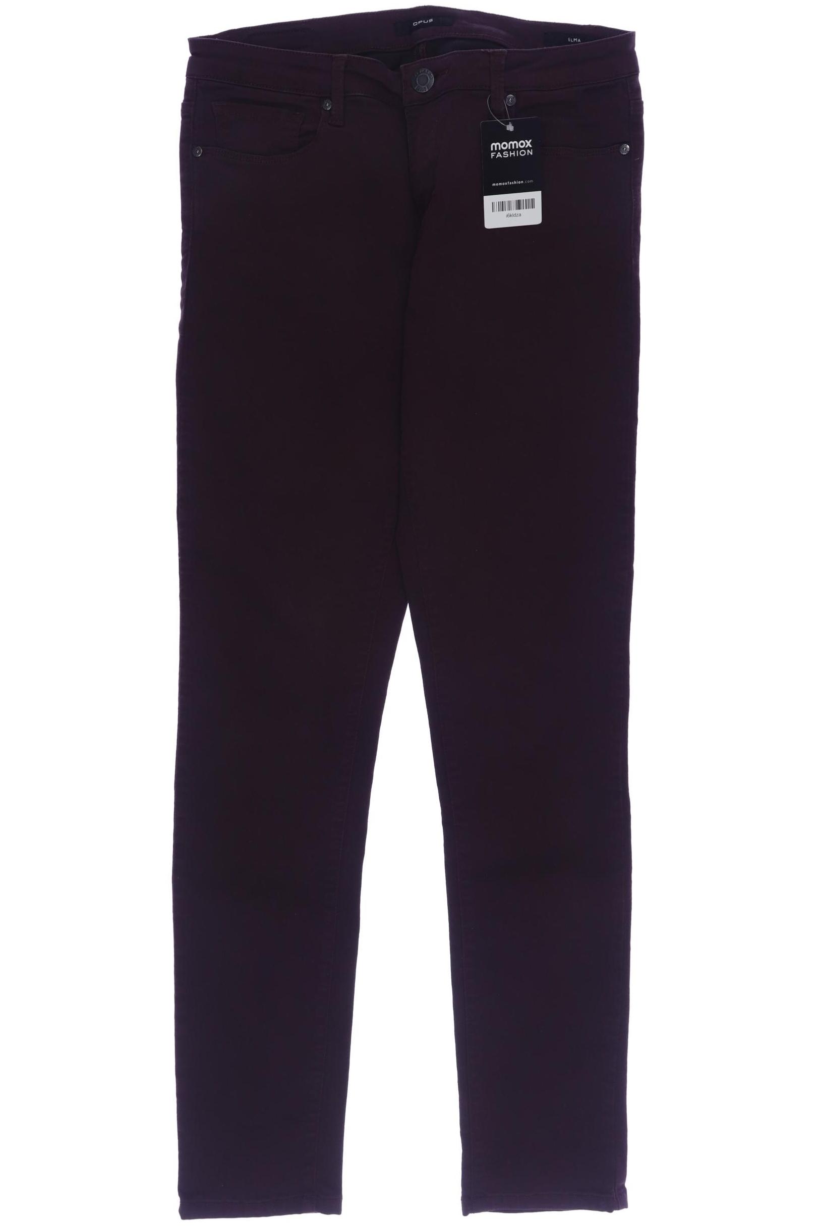 

Opus Damen Jeans, bordeaux, Gr. 38