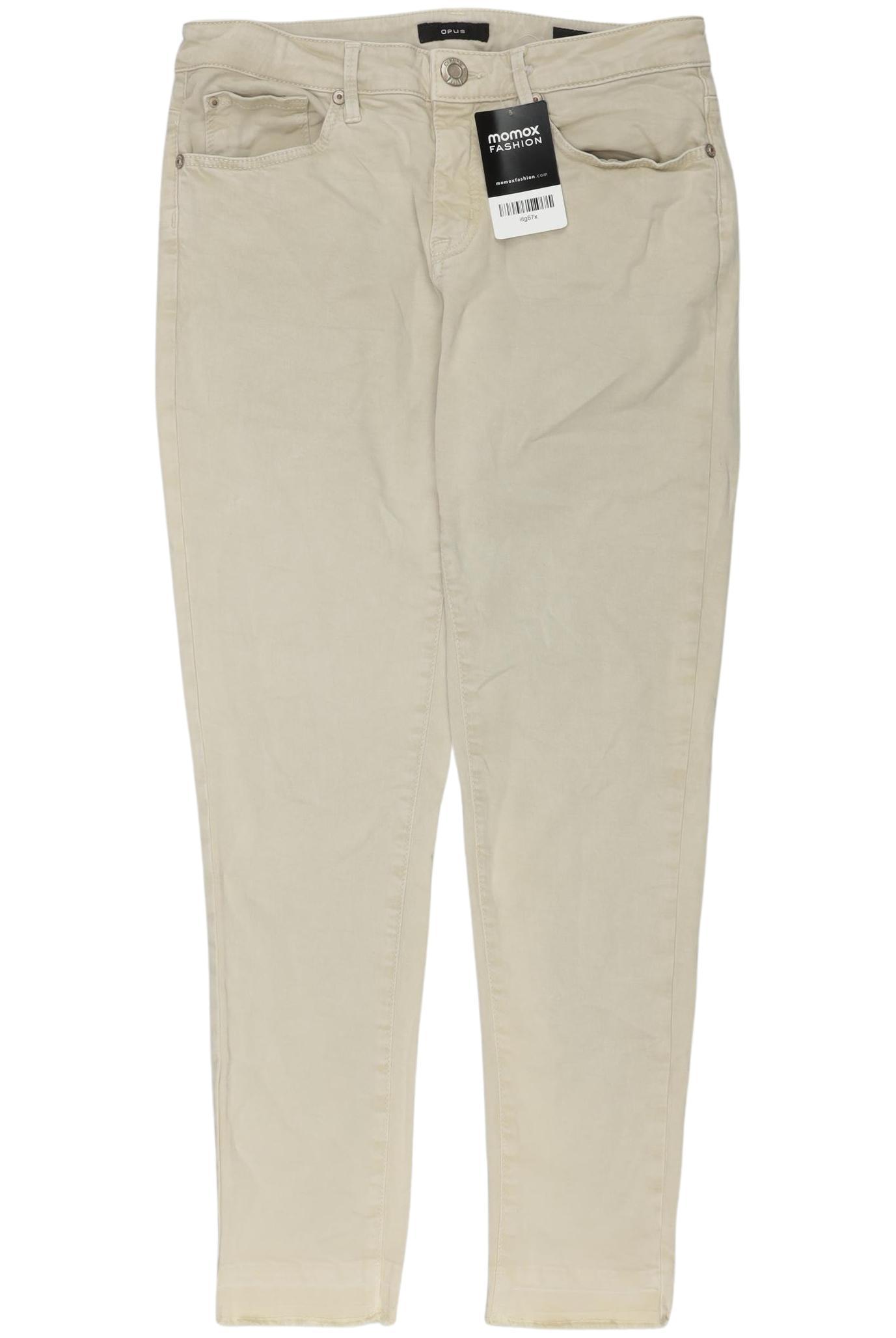 

Opus Damen Jeans, beige, Gr. 36