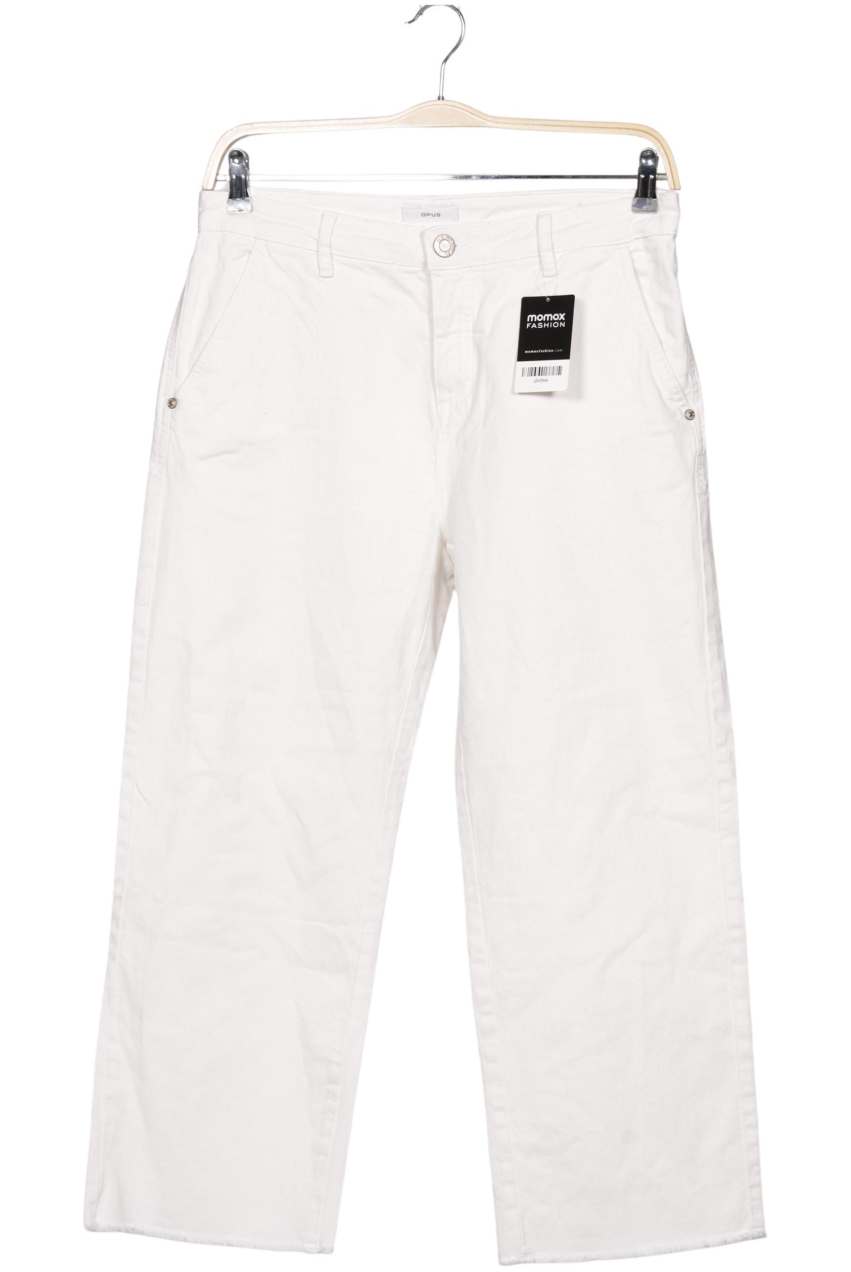 

Opus Damen Jeans, weiß, Gr. 40
