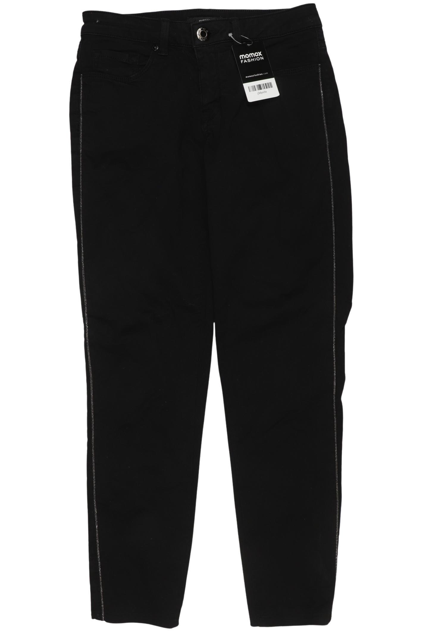 

Opus Damen Jeans, schwarz, Gr. 36