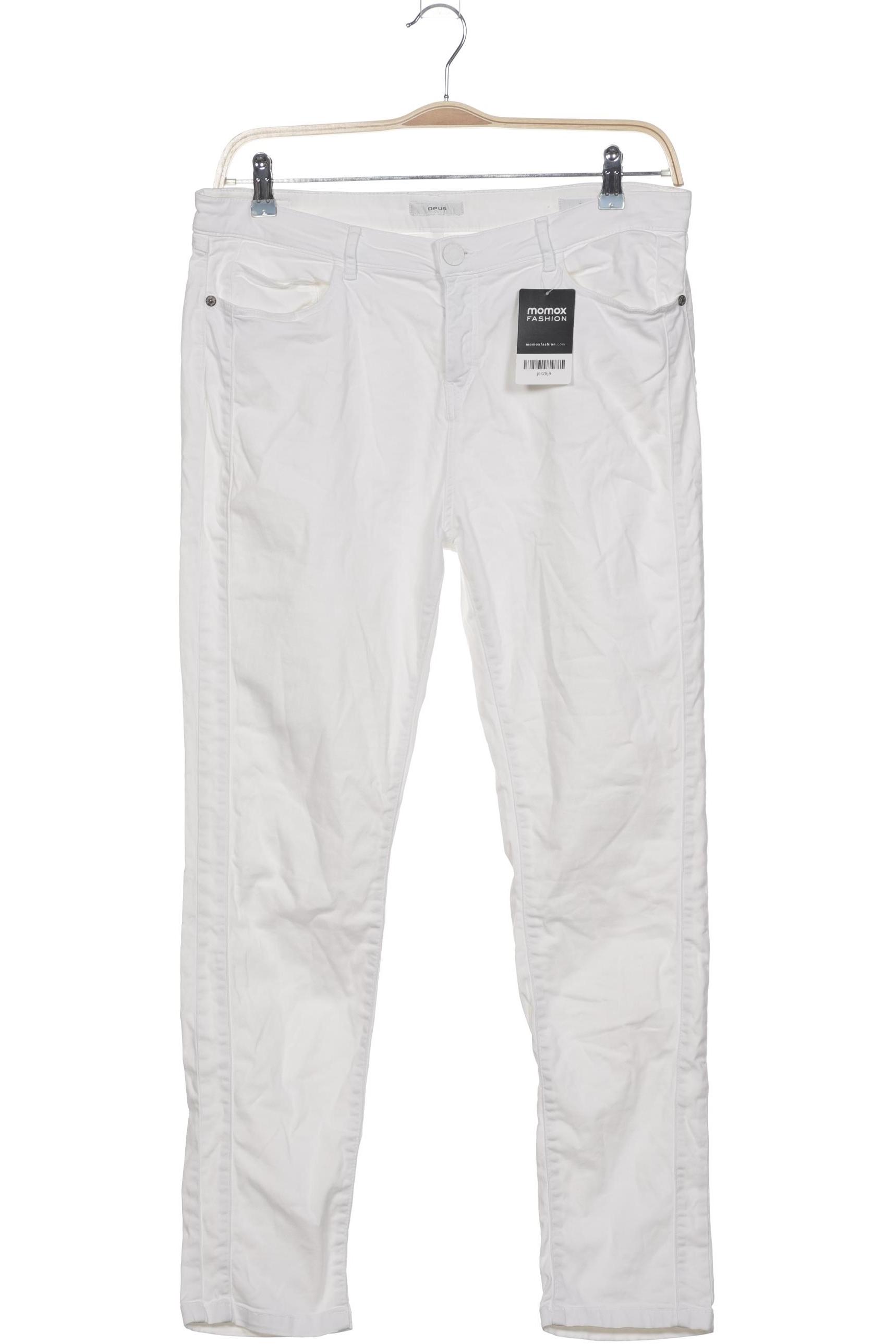 

Opus Damen Jeans, weiß, Gr. 44