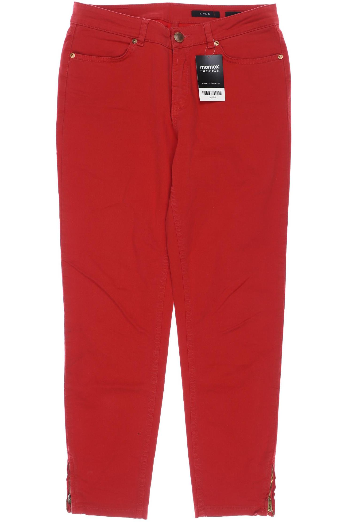 

Opus Damen Jeans, rot, Gr. 38