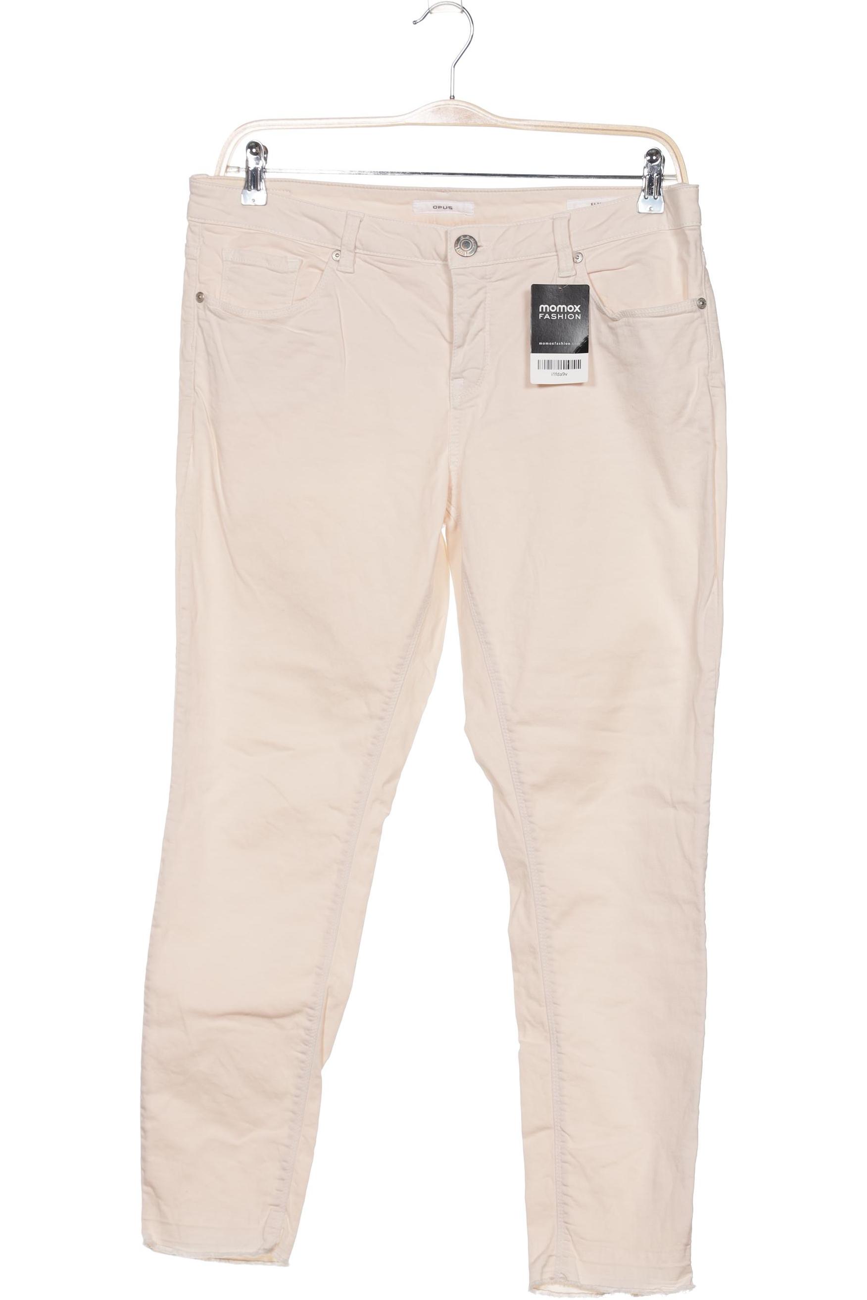 

Opus Damen Jeans, beige, Gr. 44