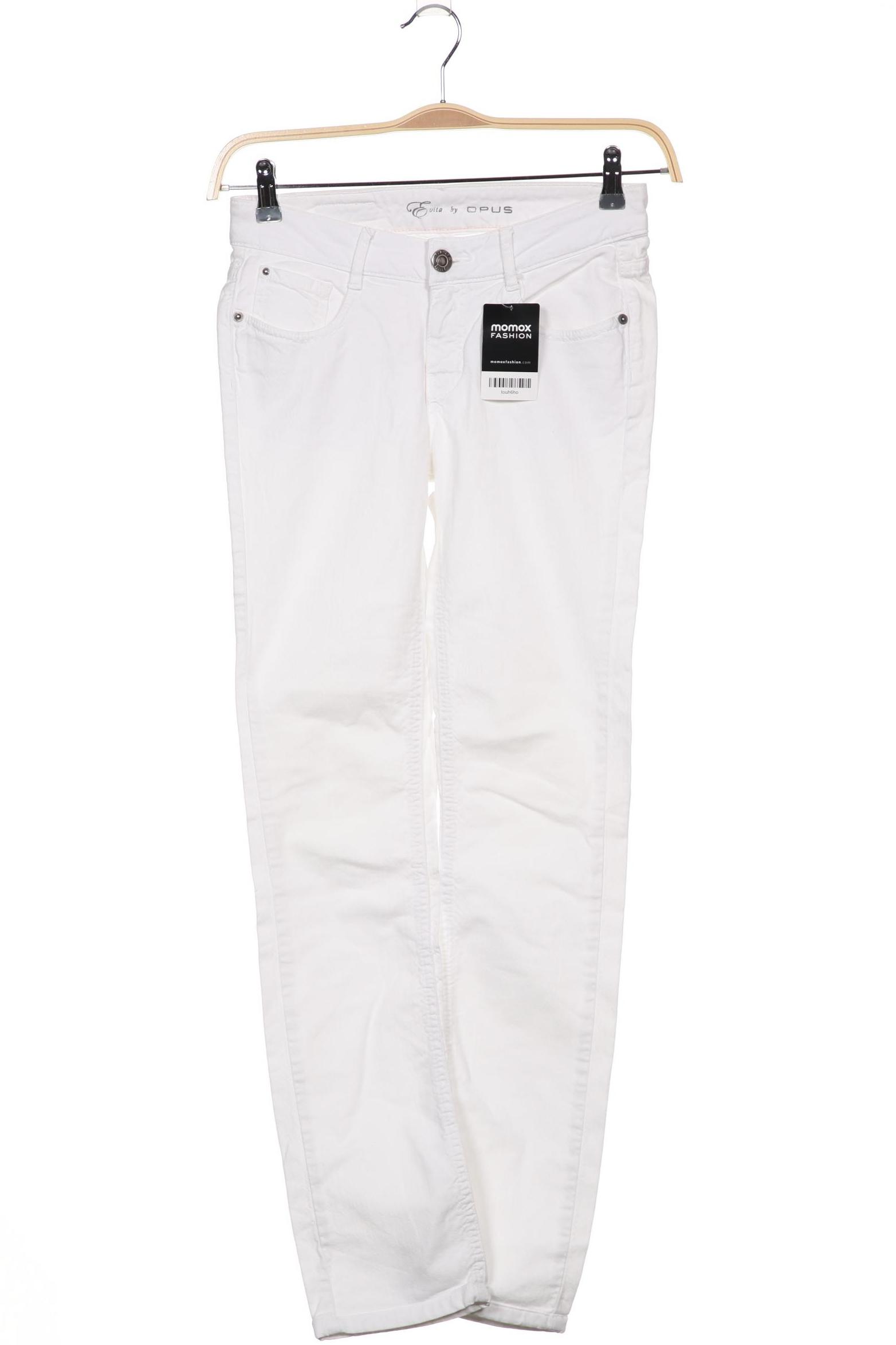 

Opus Damen Jeans, weiß, Gr. 34