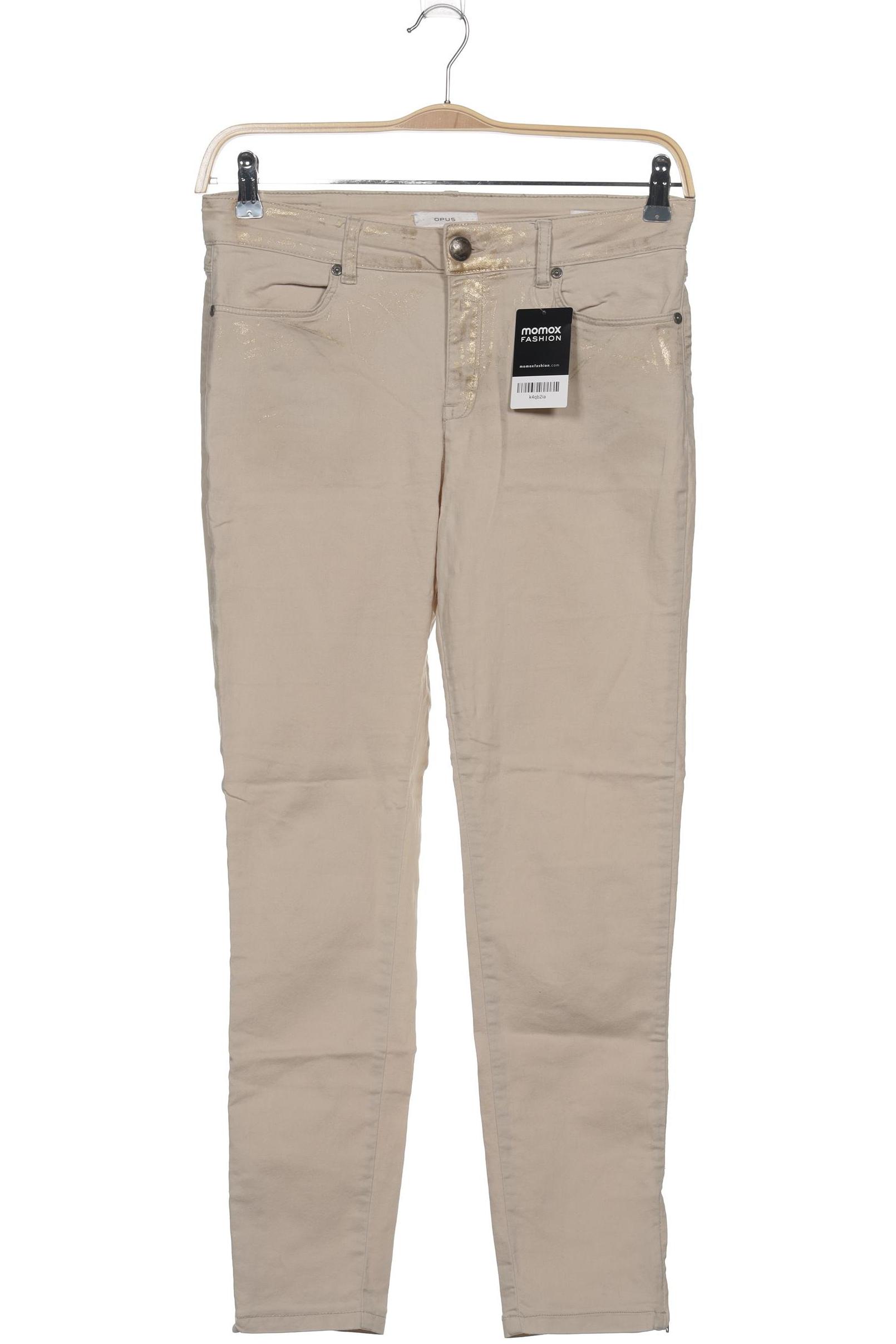 

Opus Damen Jeans, beige, Gr. 38