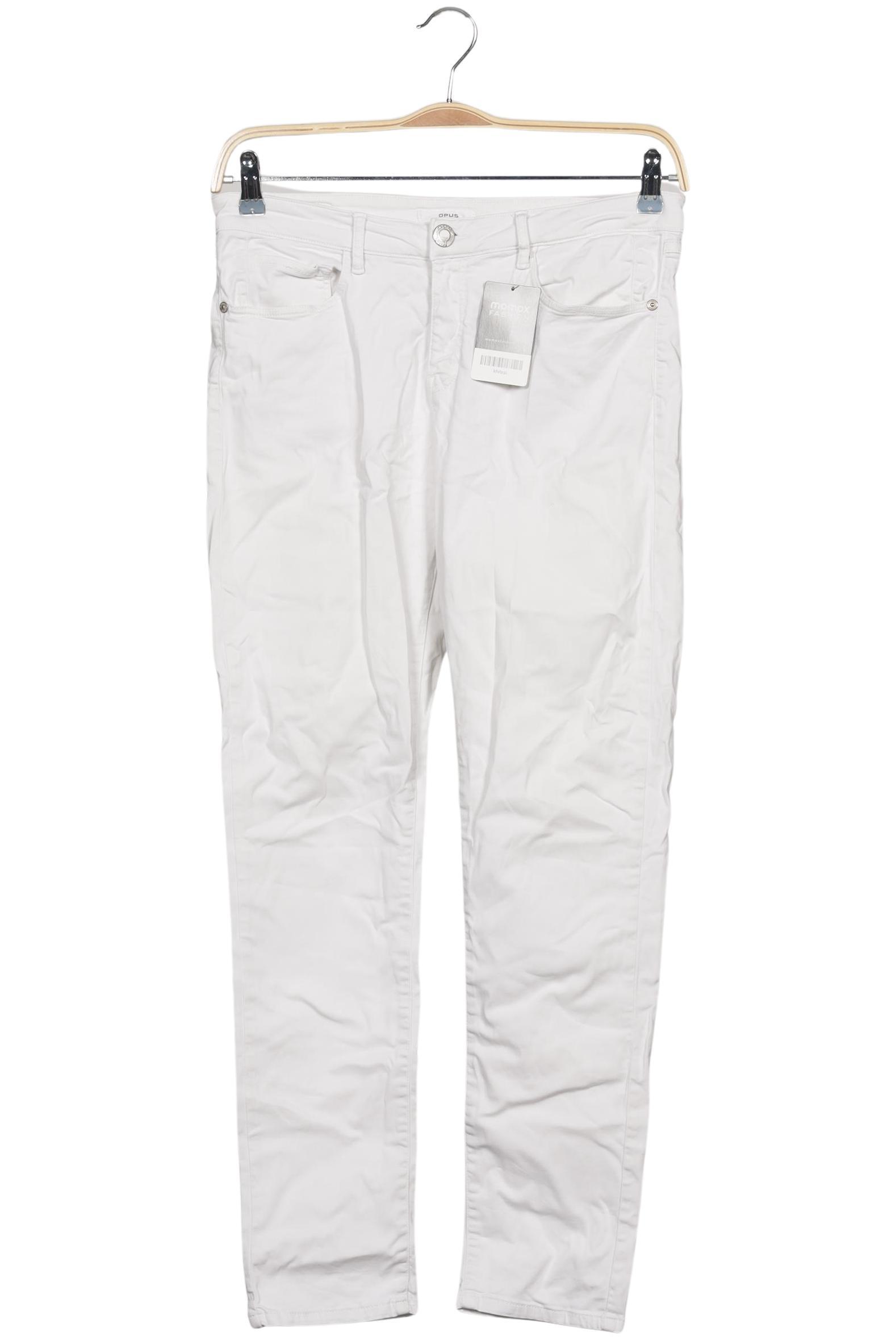 

Opus Damen Jeans, weiß, Gr. 40