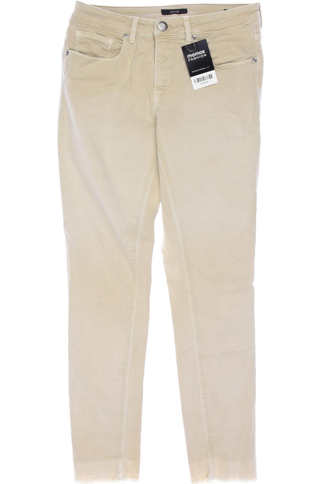 

Opus Damen Jeans, beige, Gr. 38
