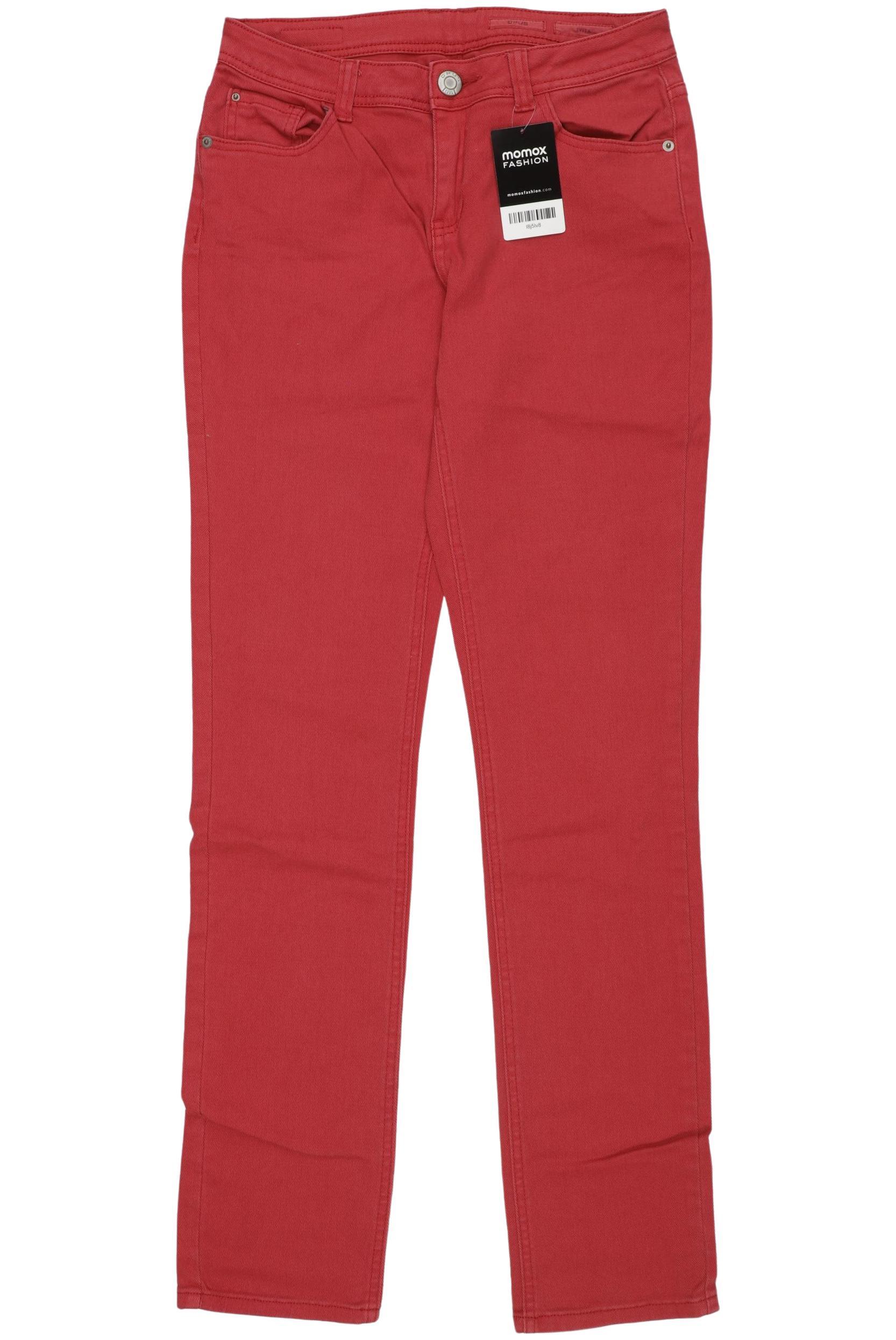 

Opus Damen Jeans, rot, Gr. 36