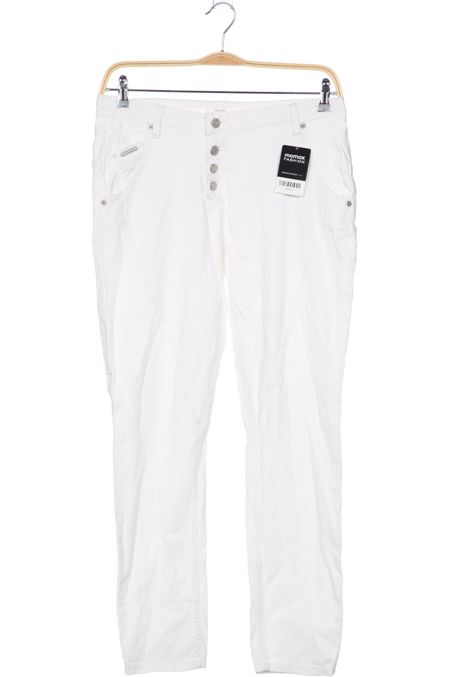 

Opus Damen Jeans, weiß, Gr. 38