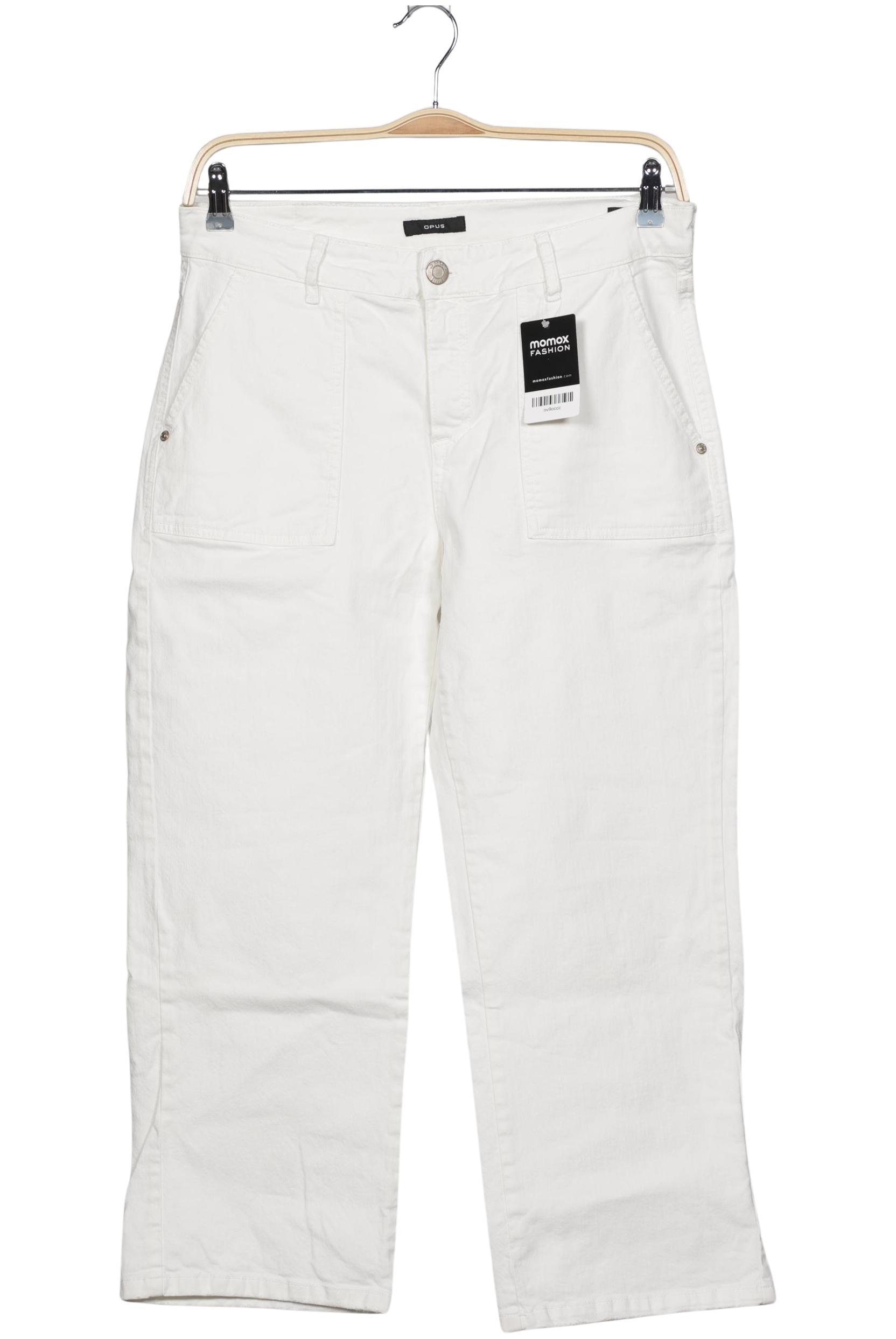 

Opus Damen Jeans, weiß, Gr. 42