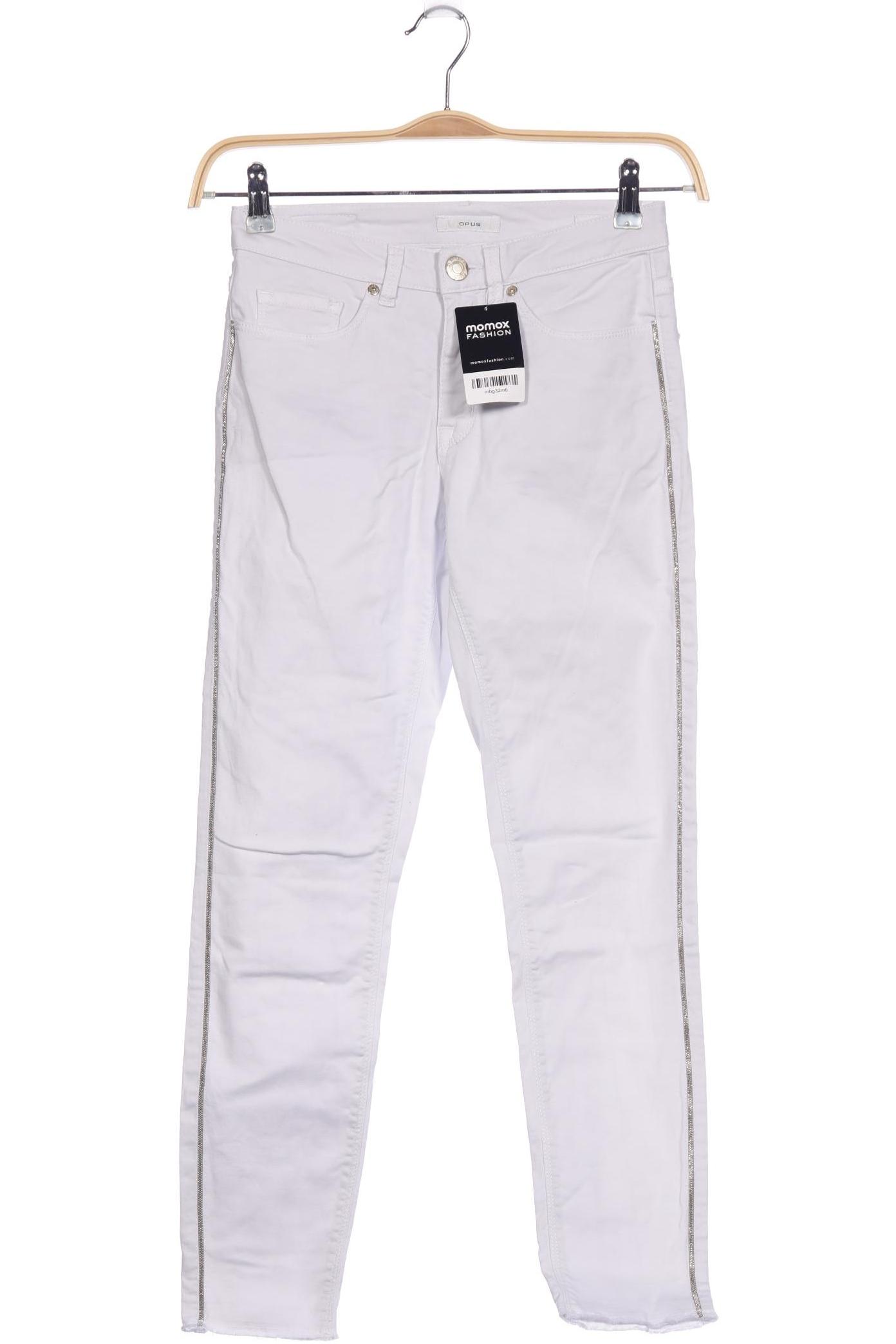 Thumbnail - Opus Damen Jeans, weiß, Gr. 34