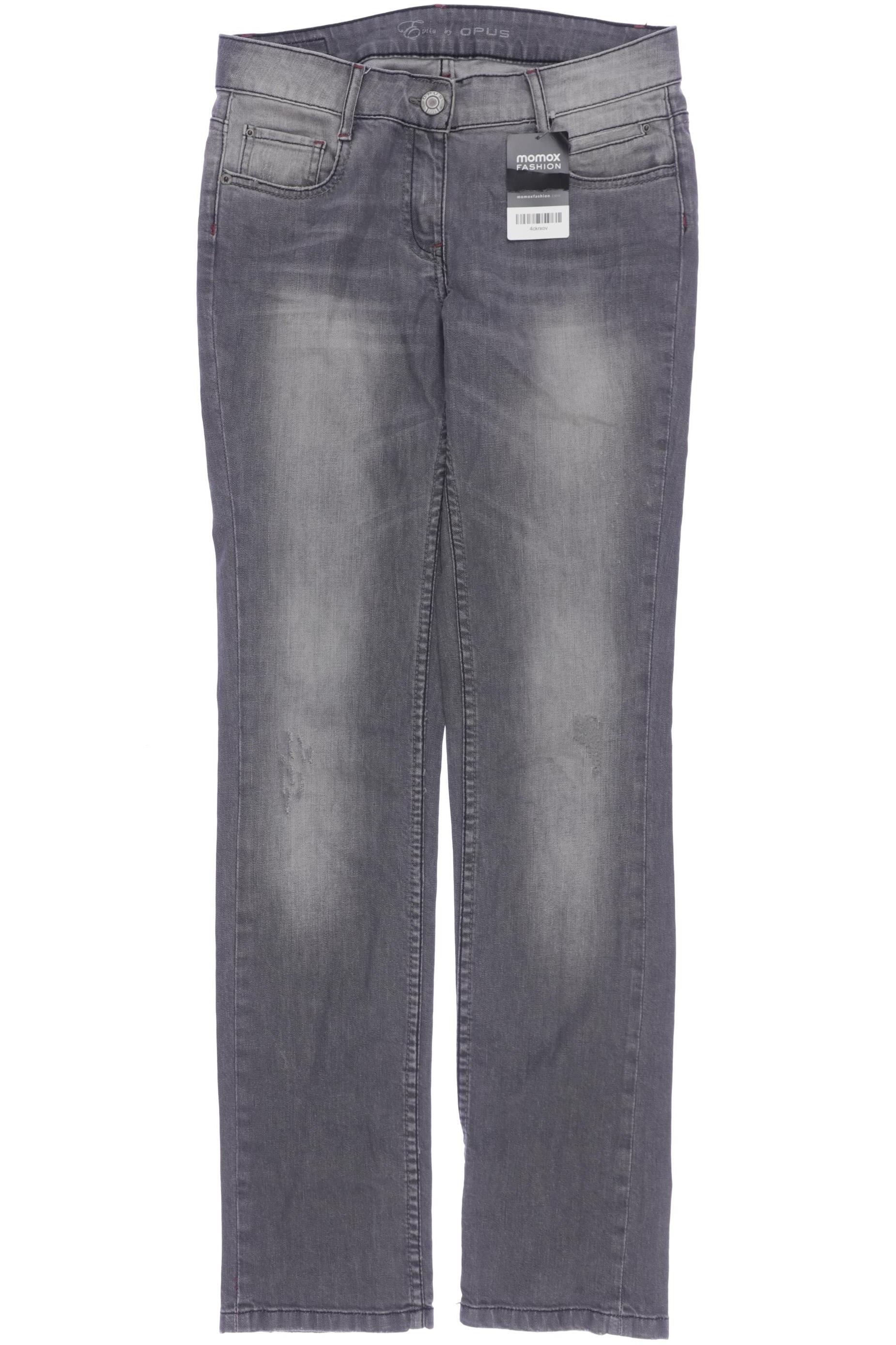 

Opus Damen Jeans, grau, Gr. 36