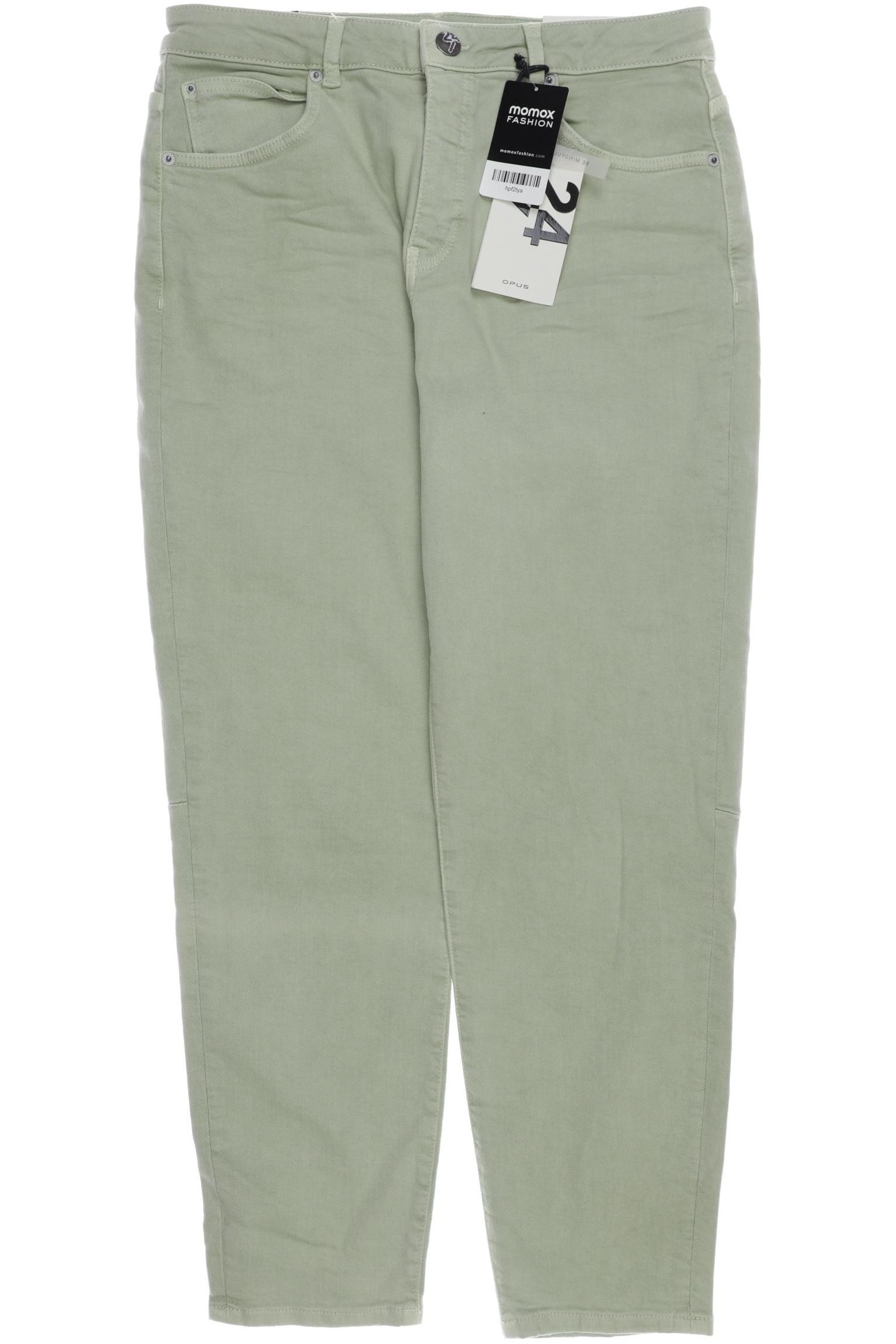 

Opus Damen Jeans, hellgrün, Gr. 42