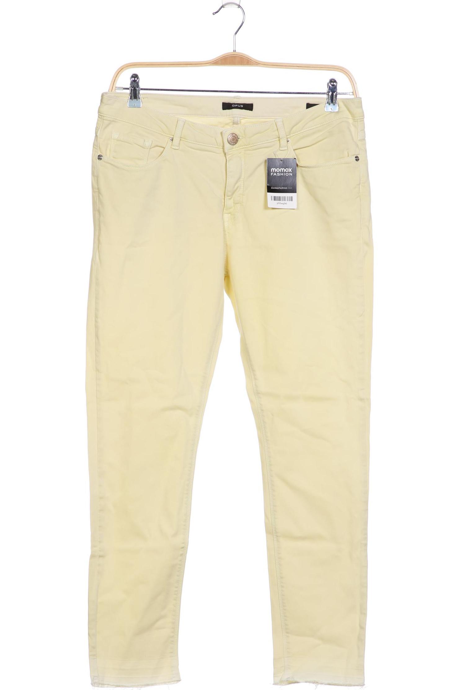 

Opus Damen Jeans, gelb, Gr. 44