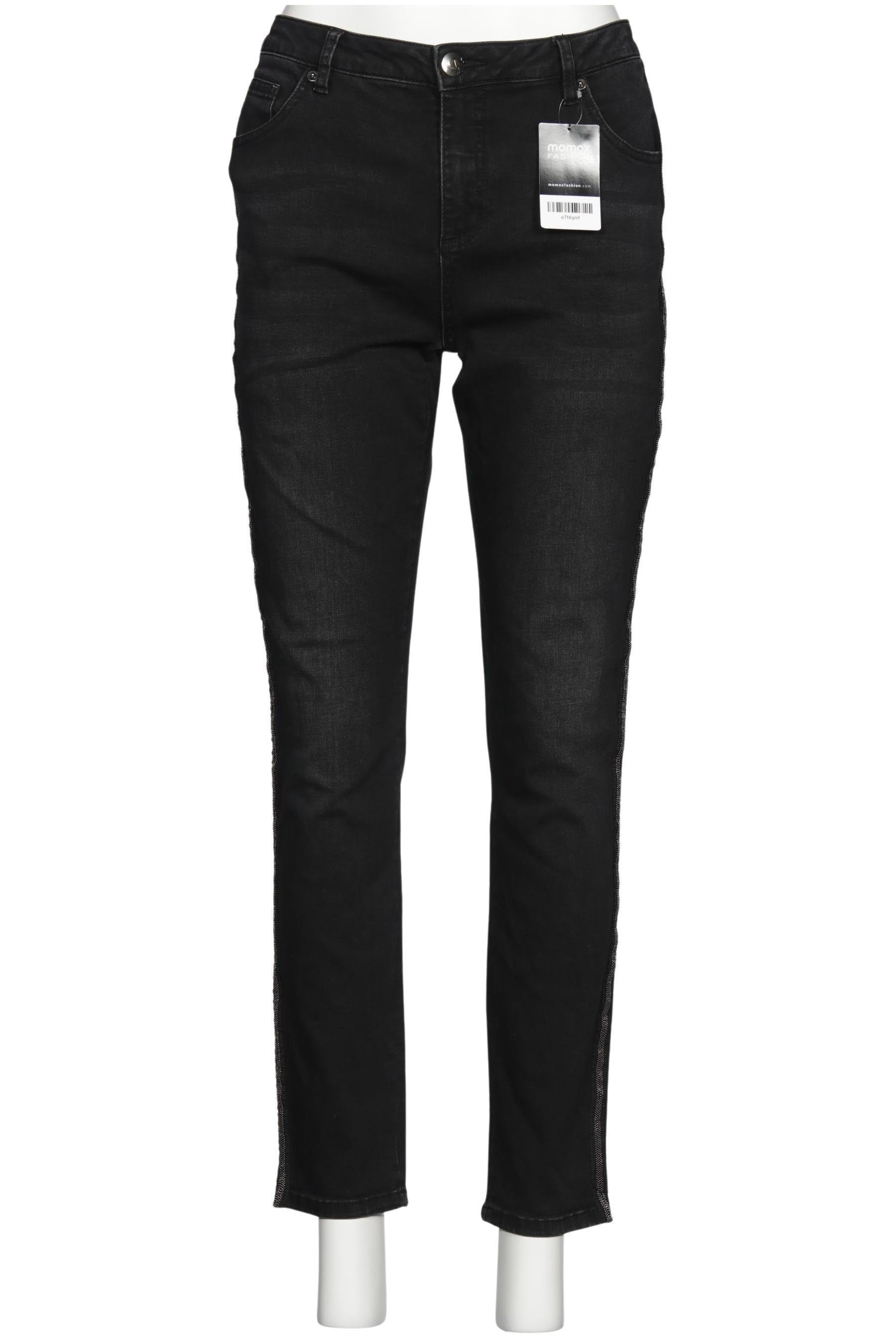 

Opus Damen Jeans, schwarz, Gr. 42