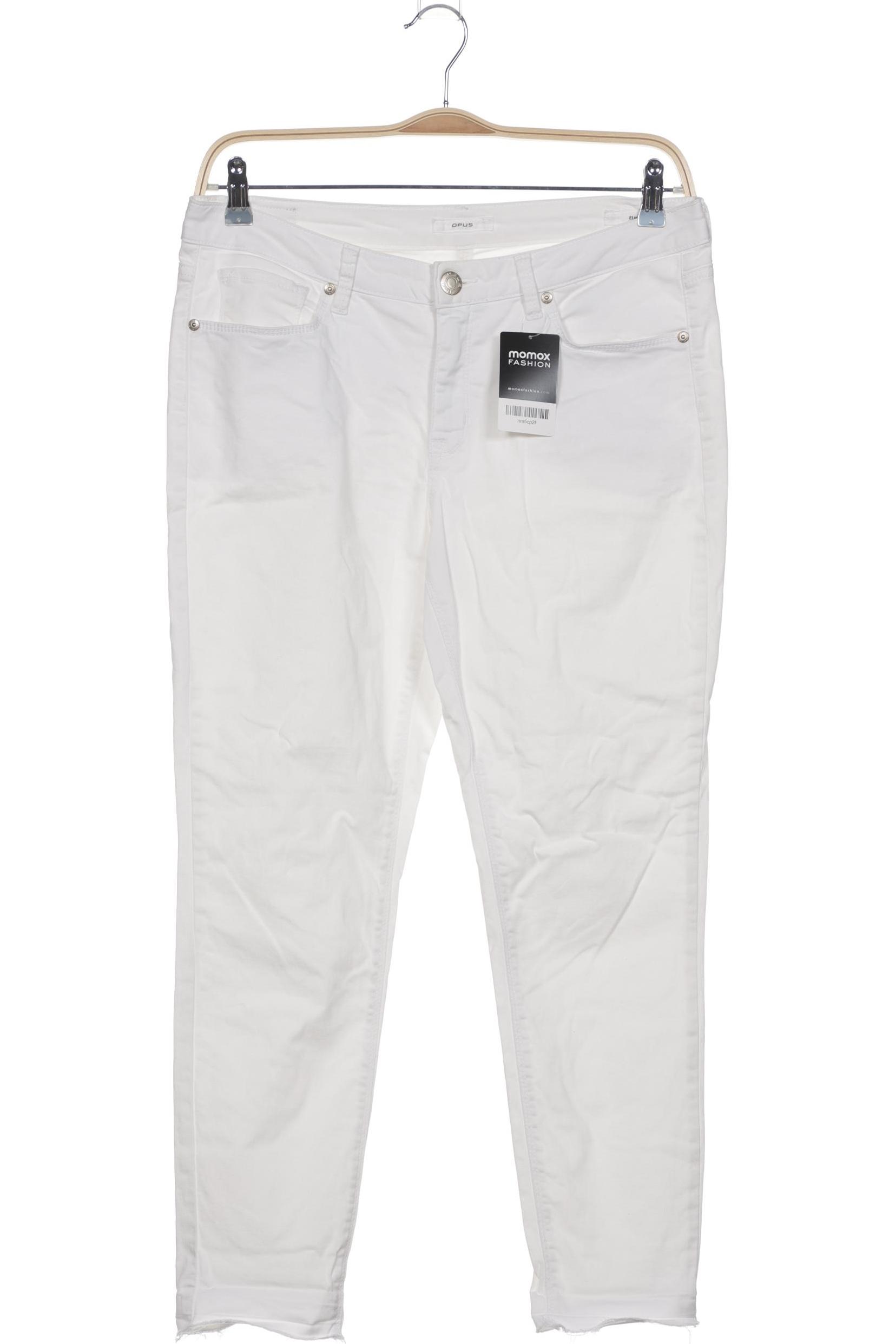 

Opus Damen Jeans, weiß, Gr. 42