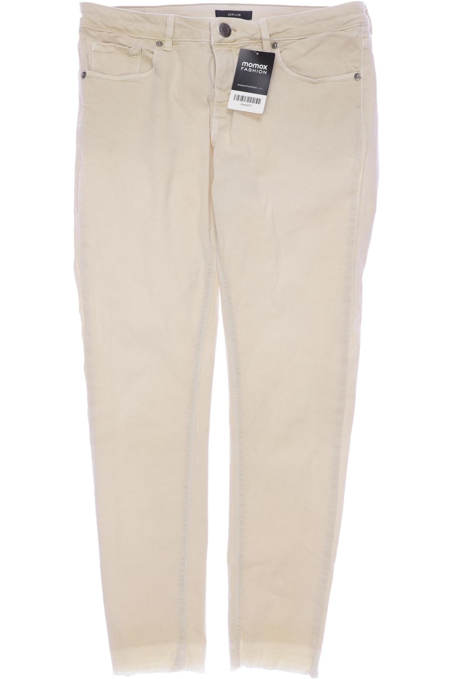 

Opus Damen Jeans, beige, Gr. 40