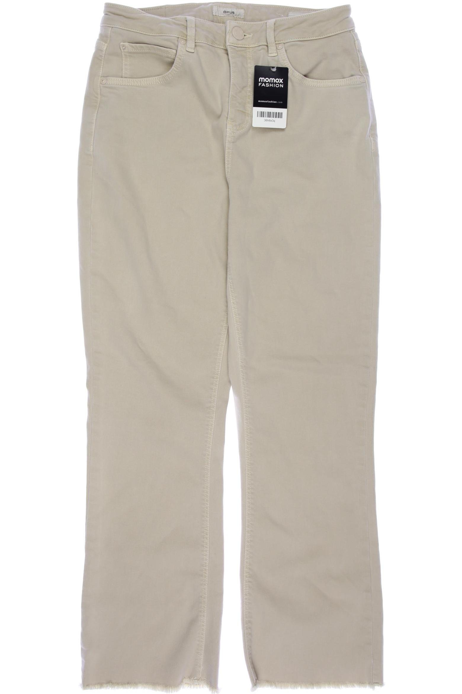 

Opus Damen Jeans, beige, Gr. 40