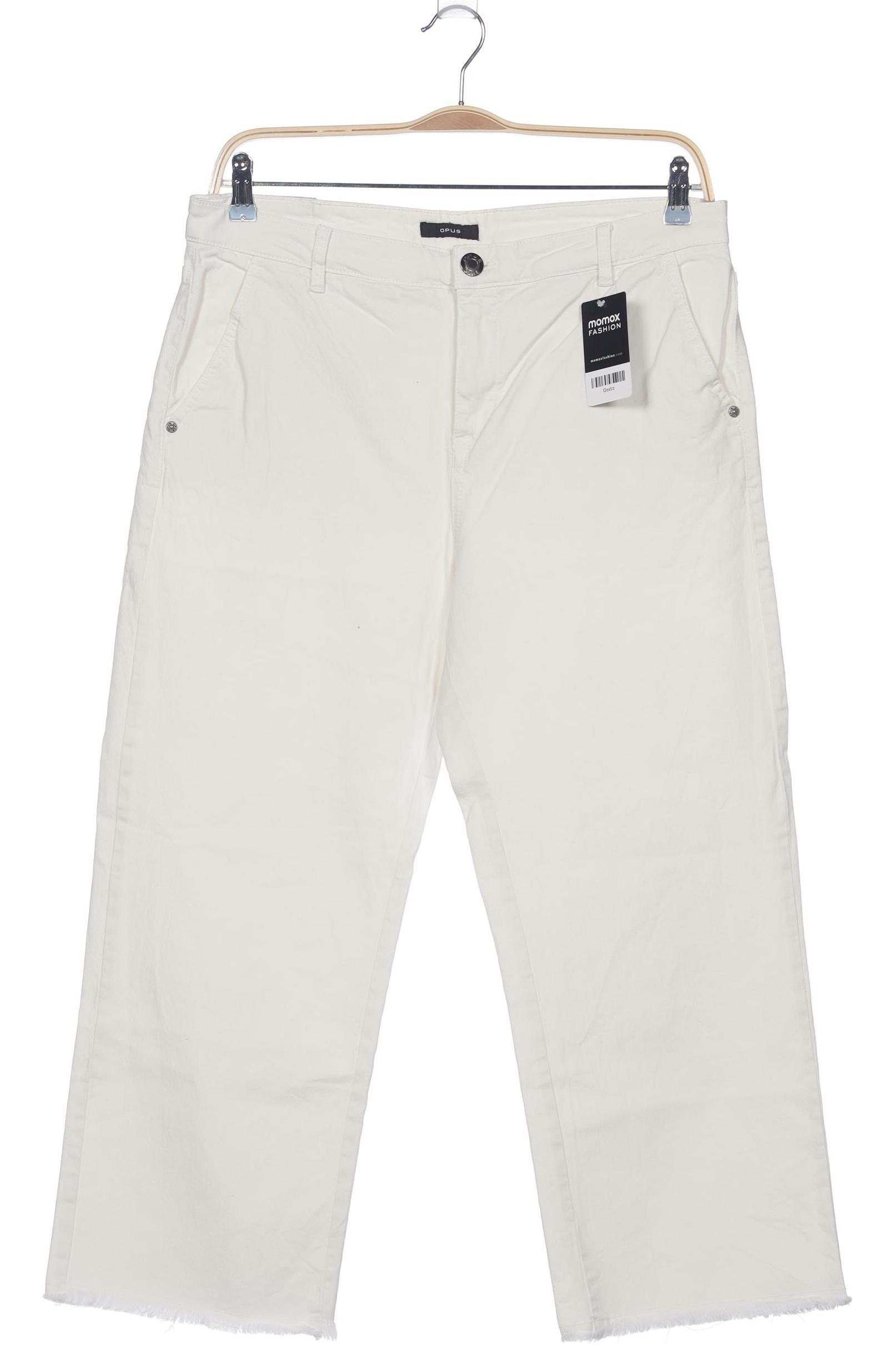 

Opus Damen Jeans, weiß, Gr. 44