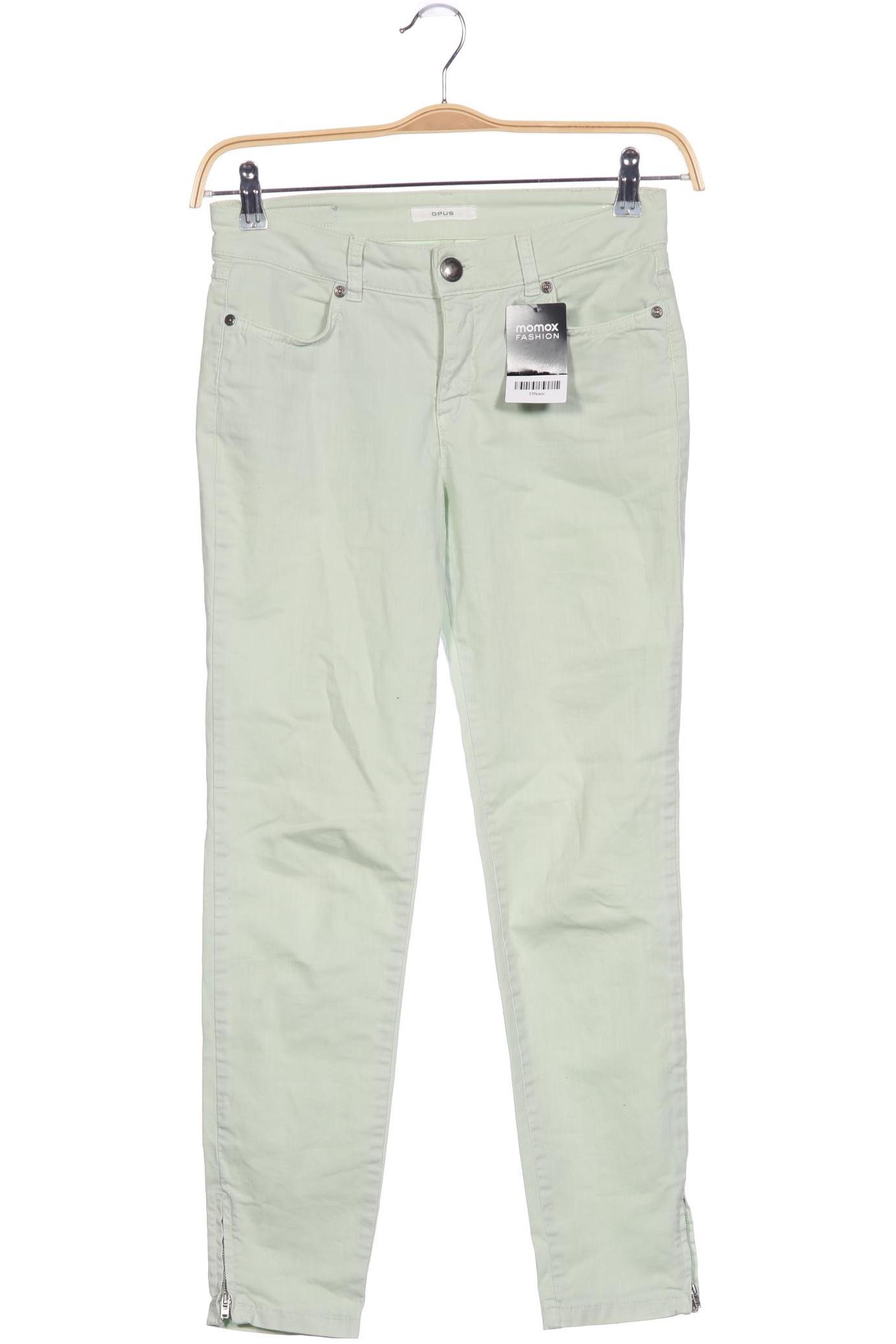 

Opus Damen Jeans, hellgrün, Gr. 34