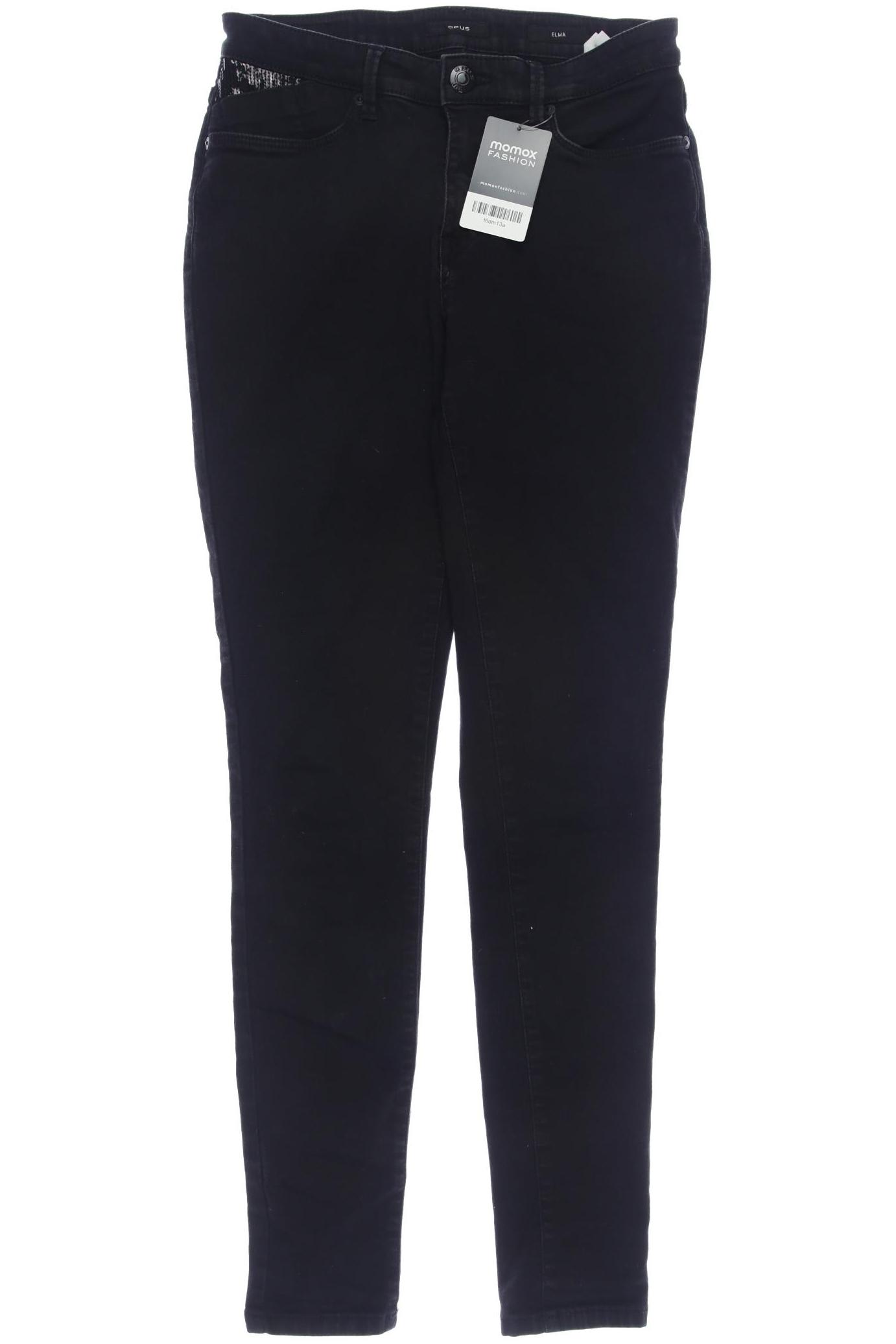

Opus Damen Jeans, schwarz, Gr. 36