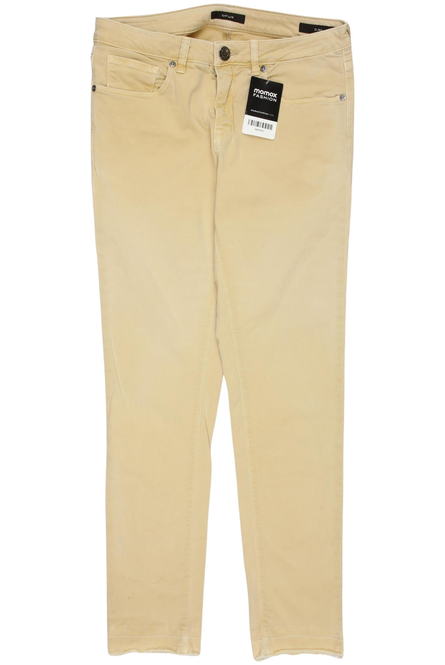 

Opus Damen Jeans, beige, Gr. 38