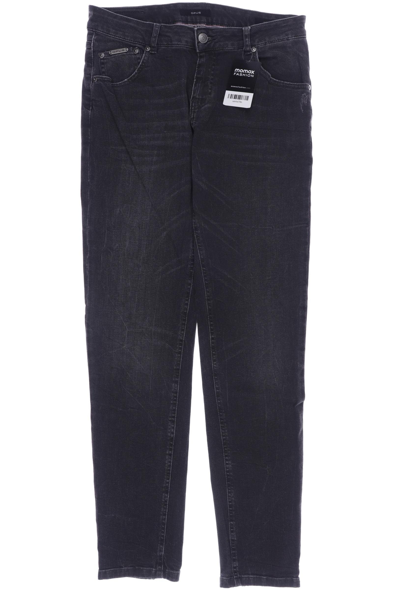 

Opus Damen Jeans, schwarz