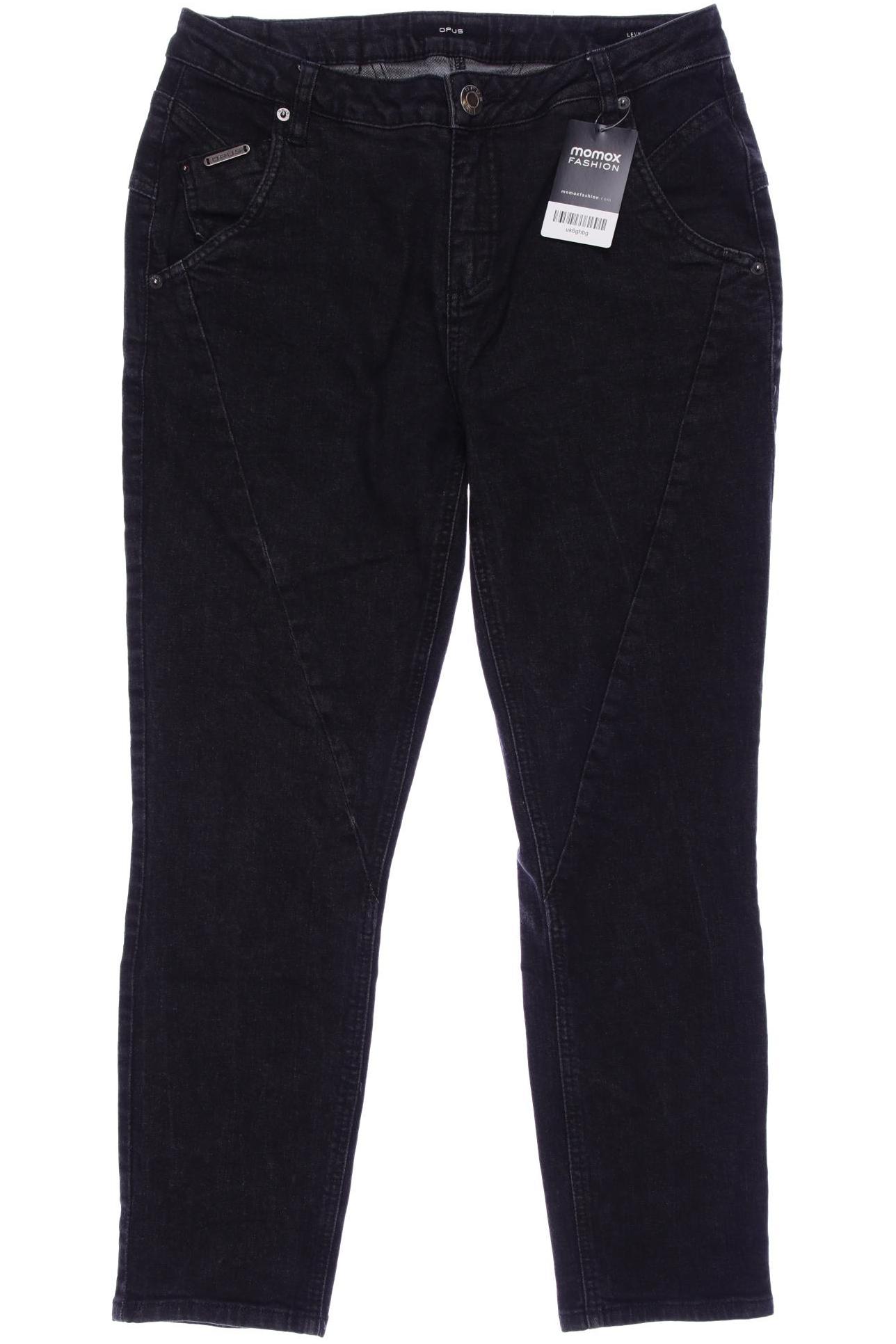 

Opus Damen Jeans, schwarz