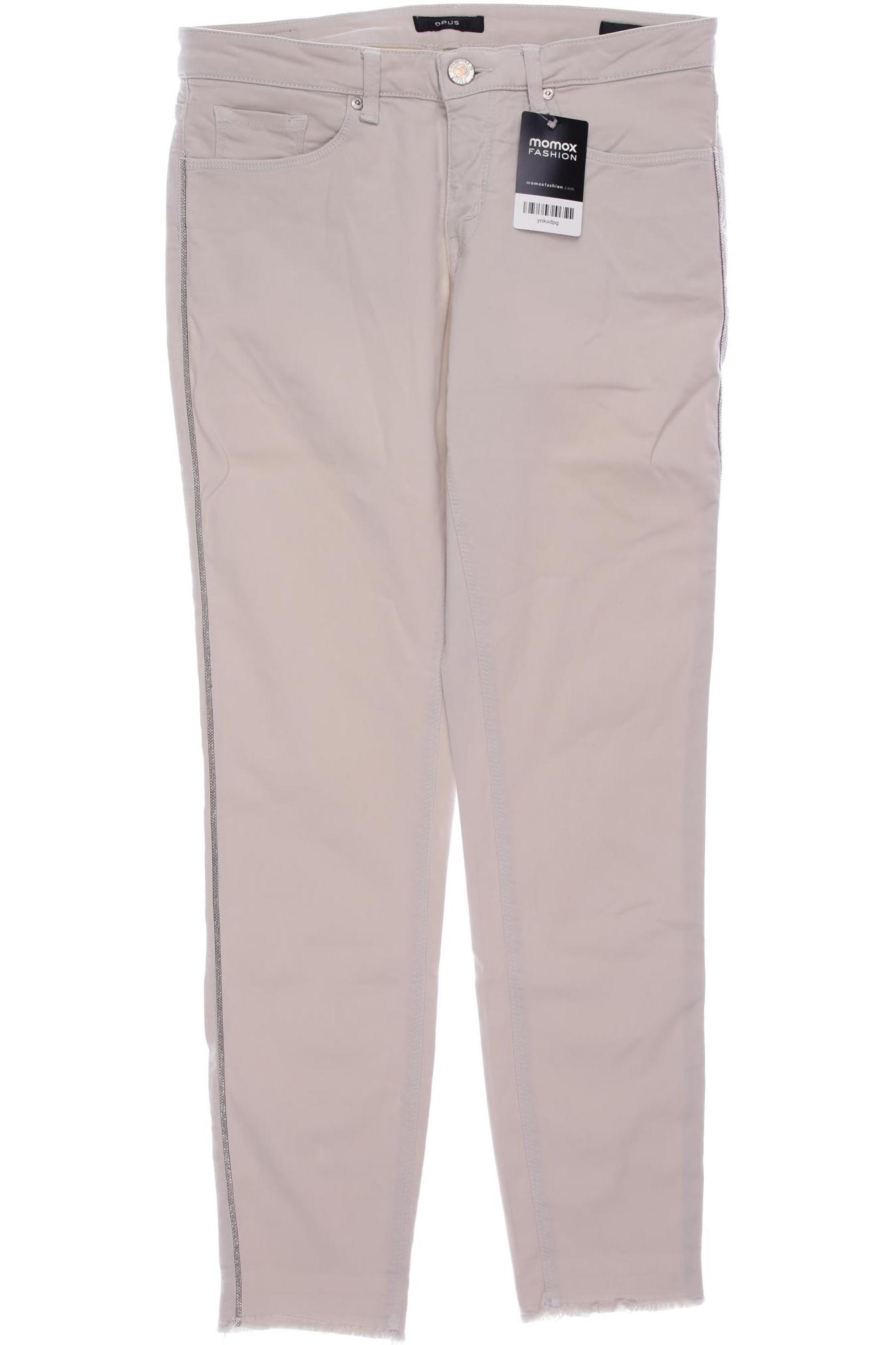 

Opus Damen Jeans, beige, Gr. 38