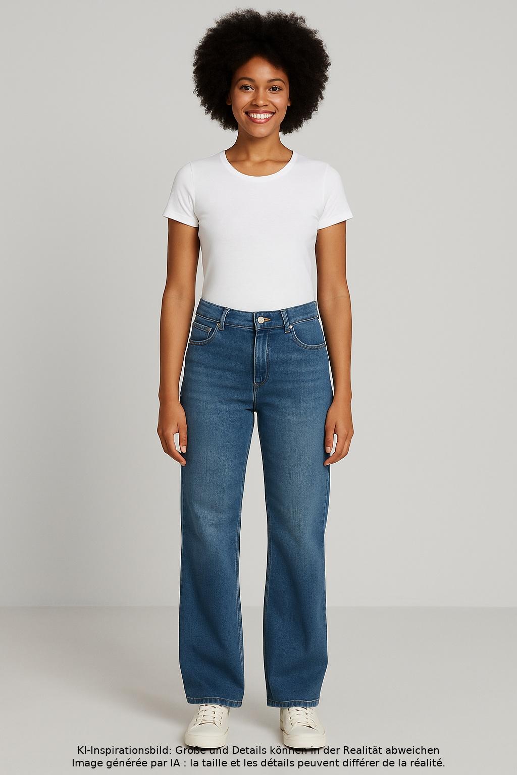 

Opus Damen Jeans, blau, Gr. 40