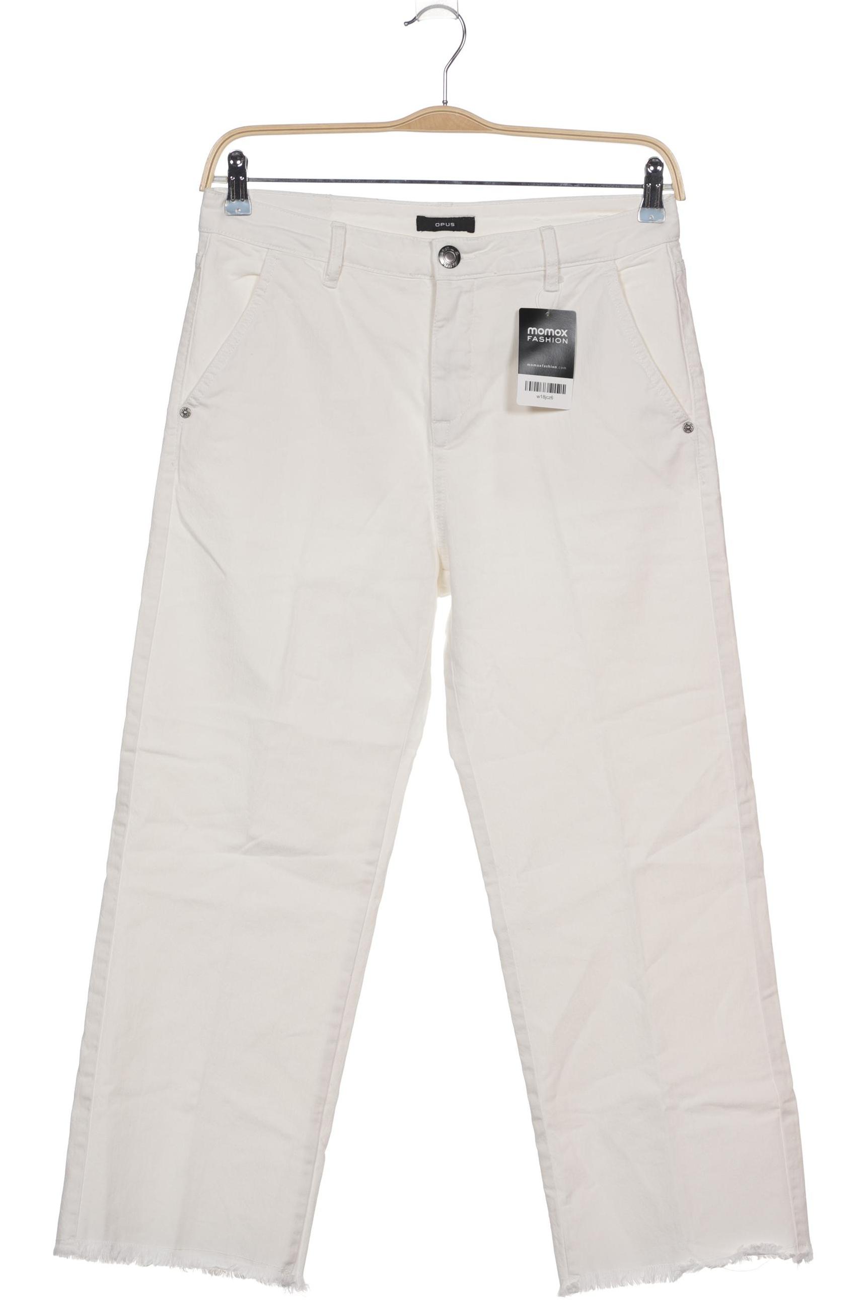 

Opus Damen Jeans, weiß, Gr. 40