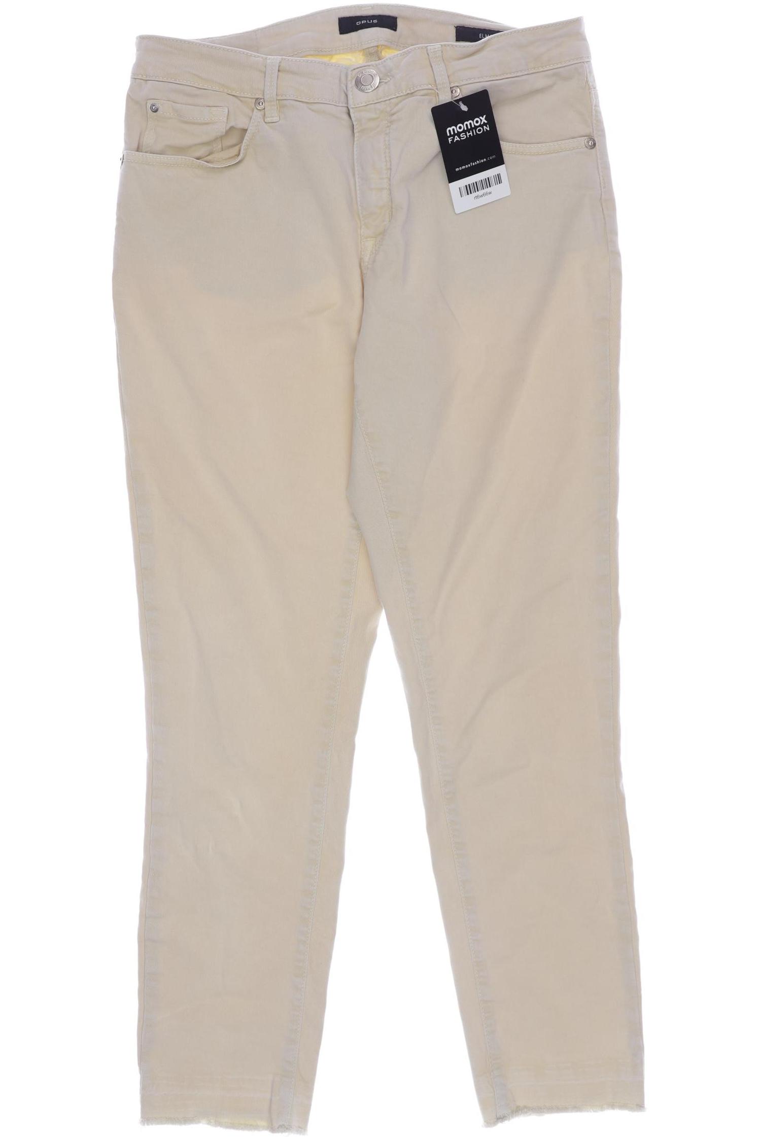 

Opus Damen Jeans, gelb, Gr. 40