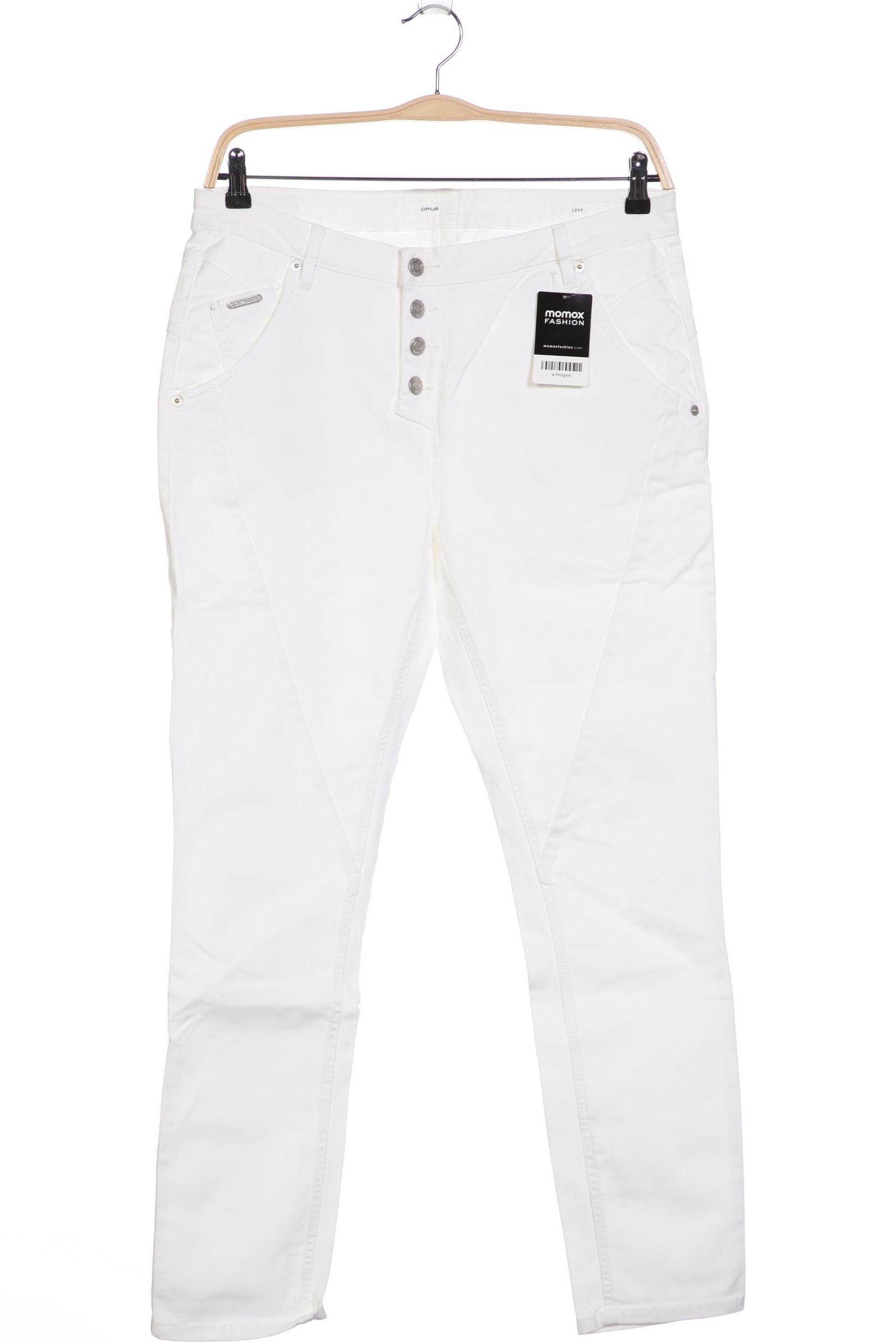 

Opus Damen Jeans, weiß, Gr. 42