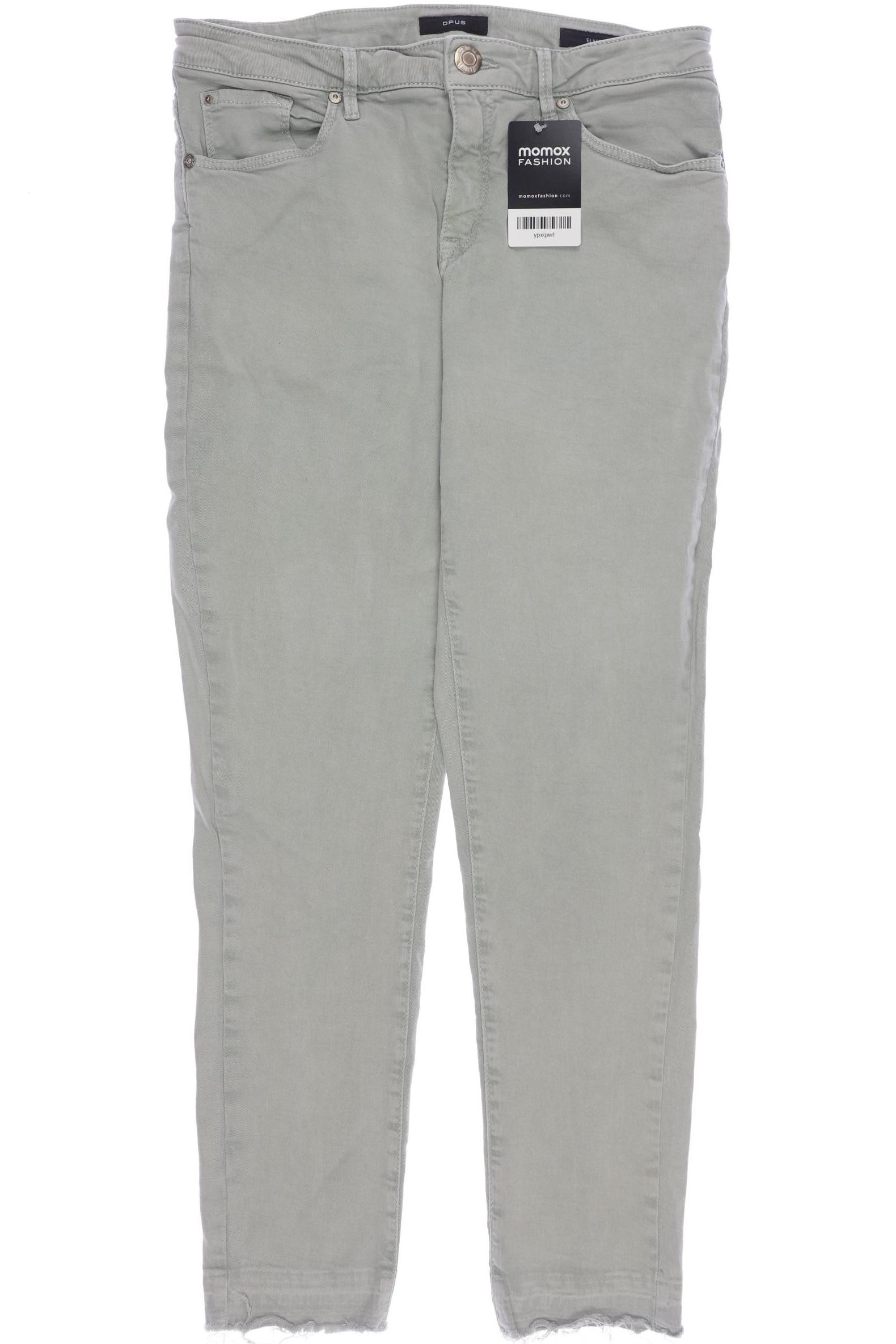 

Opus Damen Jeans, hellgrün, Gr. 40